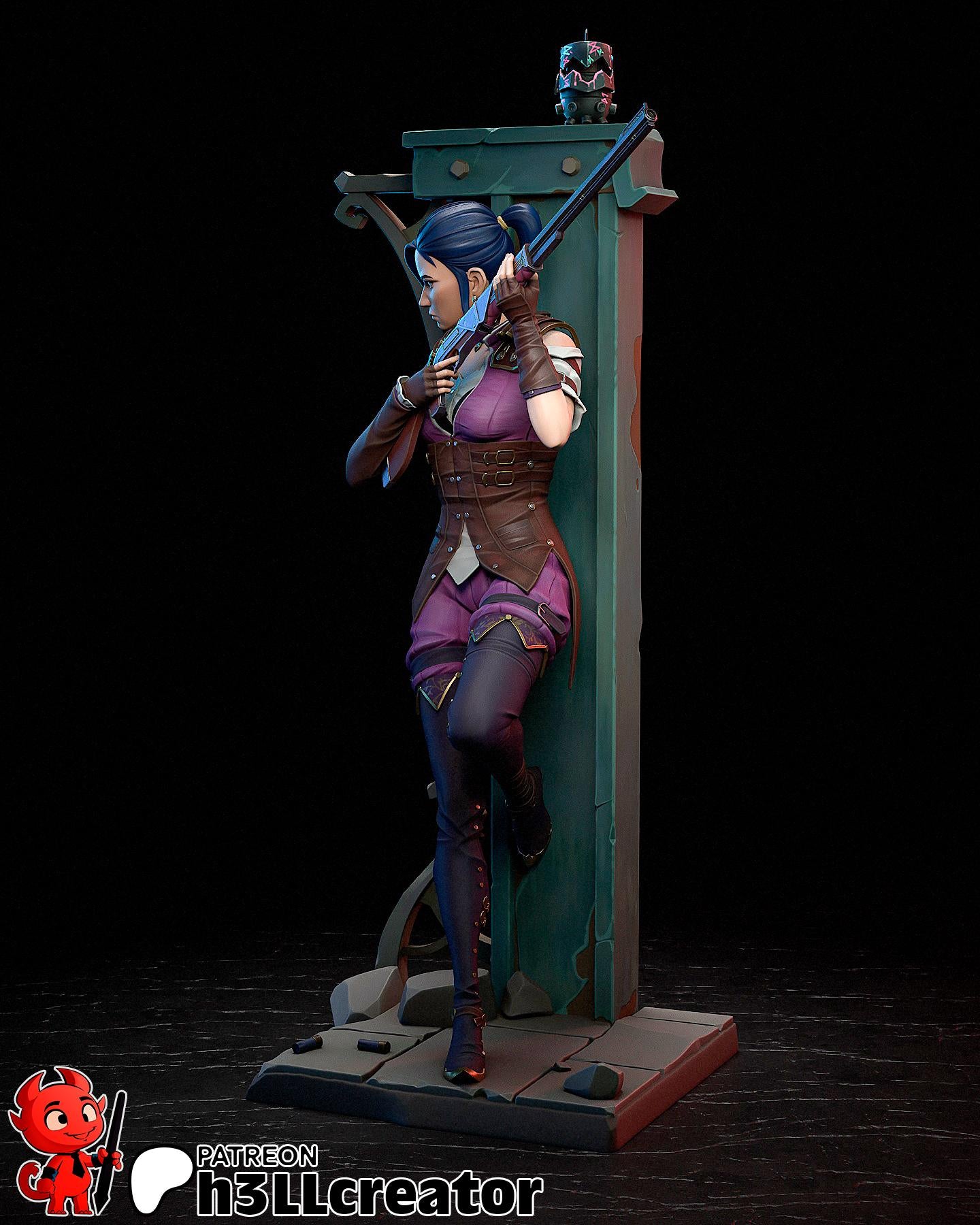 CAITLYN figure | Action figure inspired by Arcane and League of legends