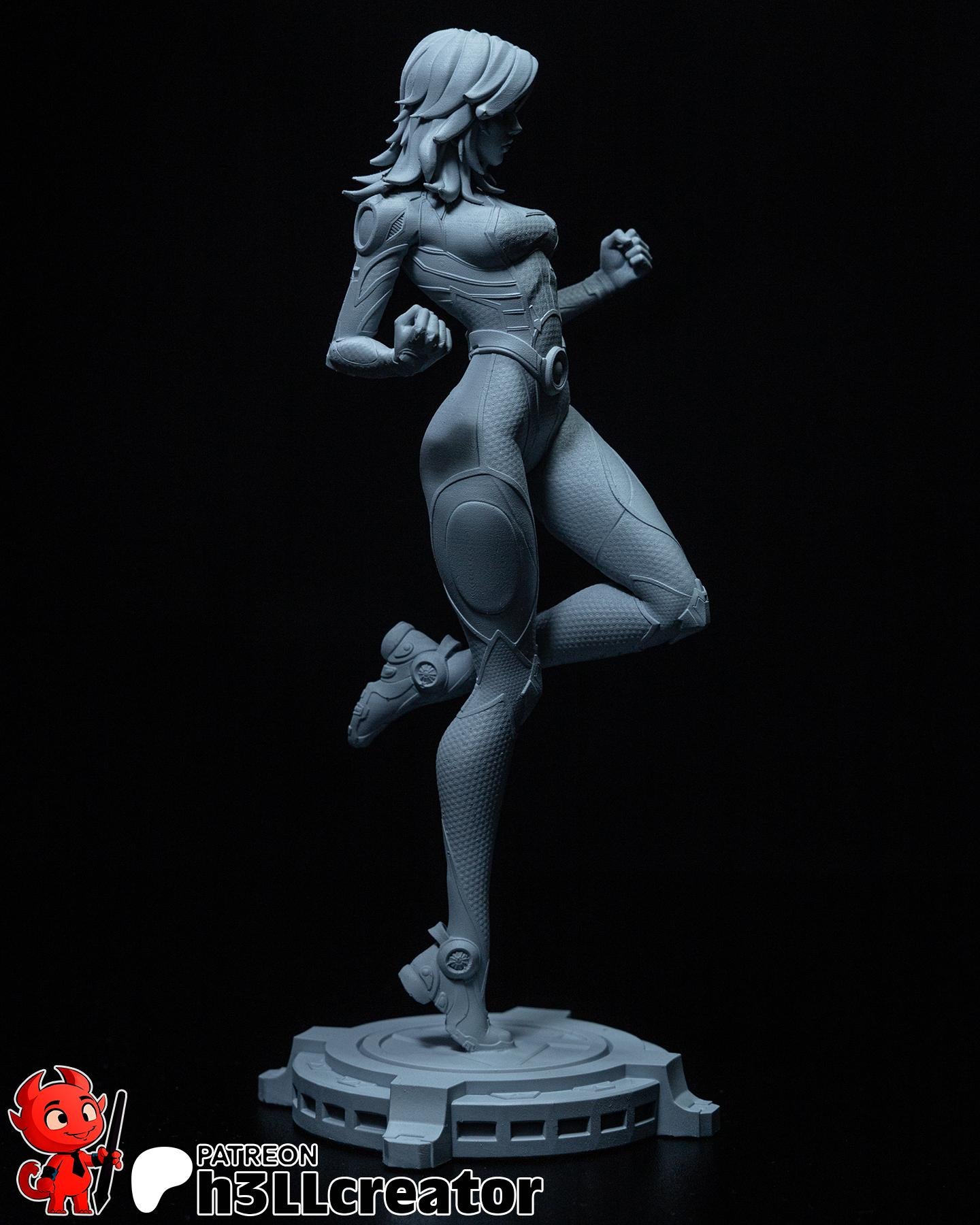 Invisible Woman figure | figure inspired by Marvel Rivals