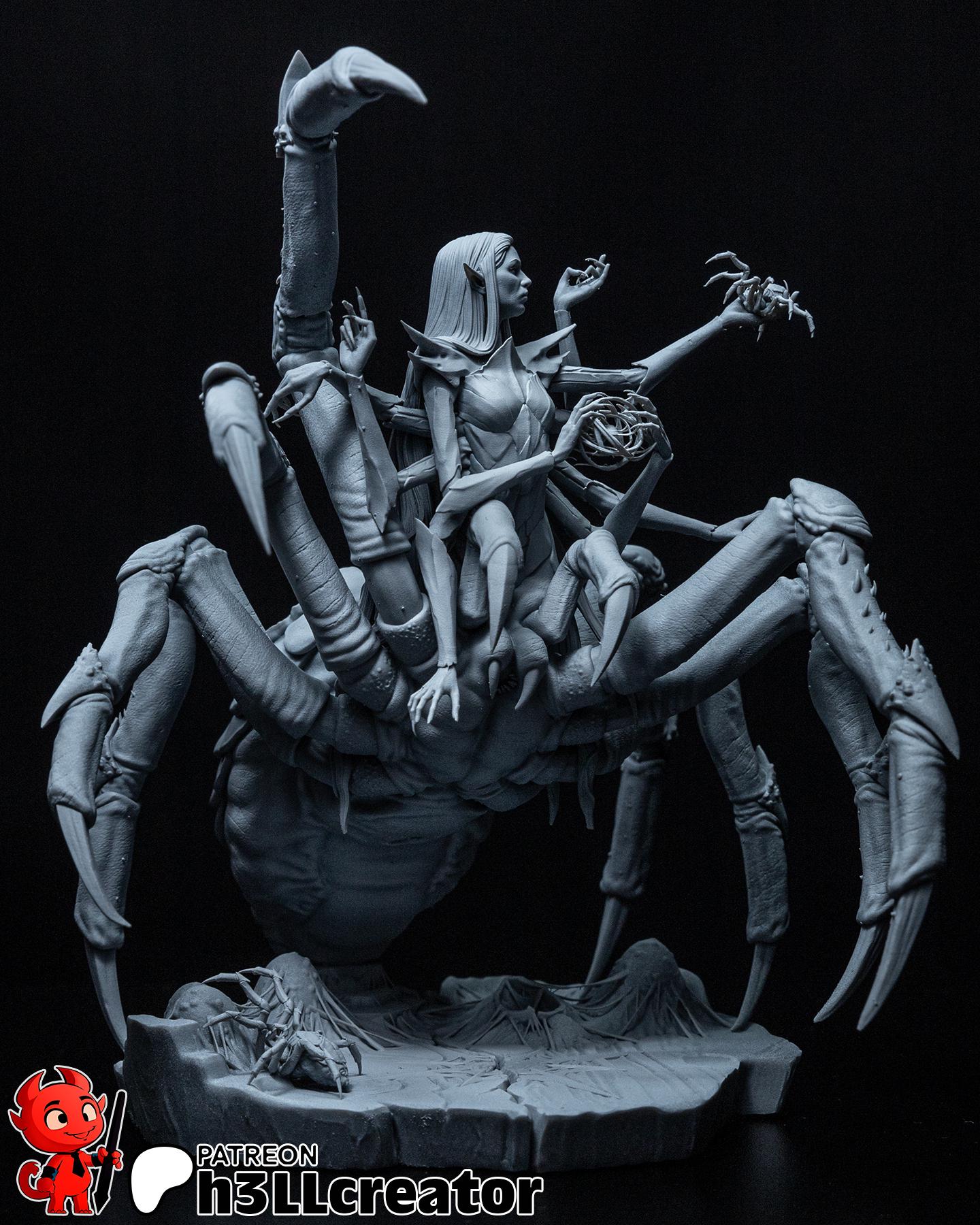 Lolth | figure inspired by D&D
