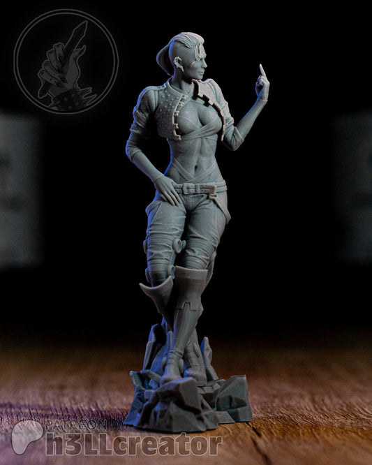 Jack | figure inspired by Mass Effect