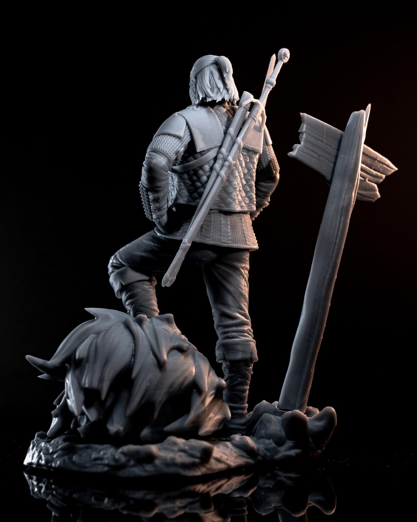 Vesemir | figure inspired by The witcher