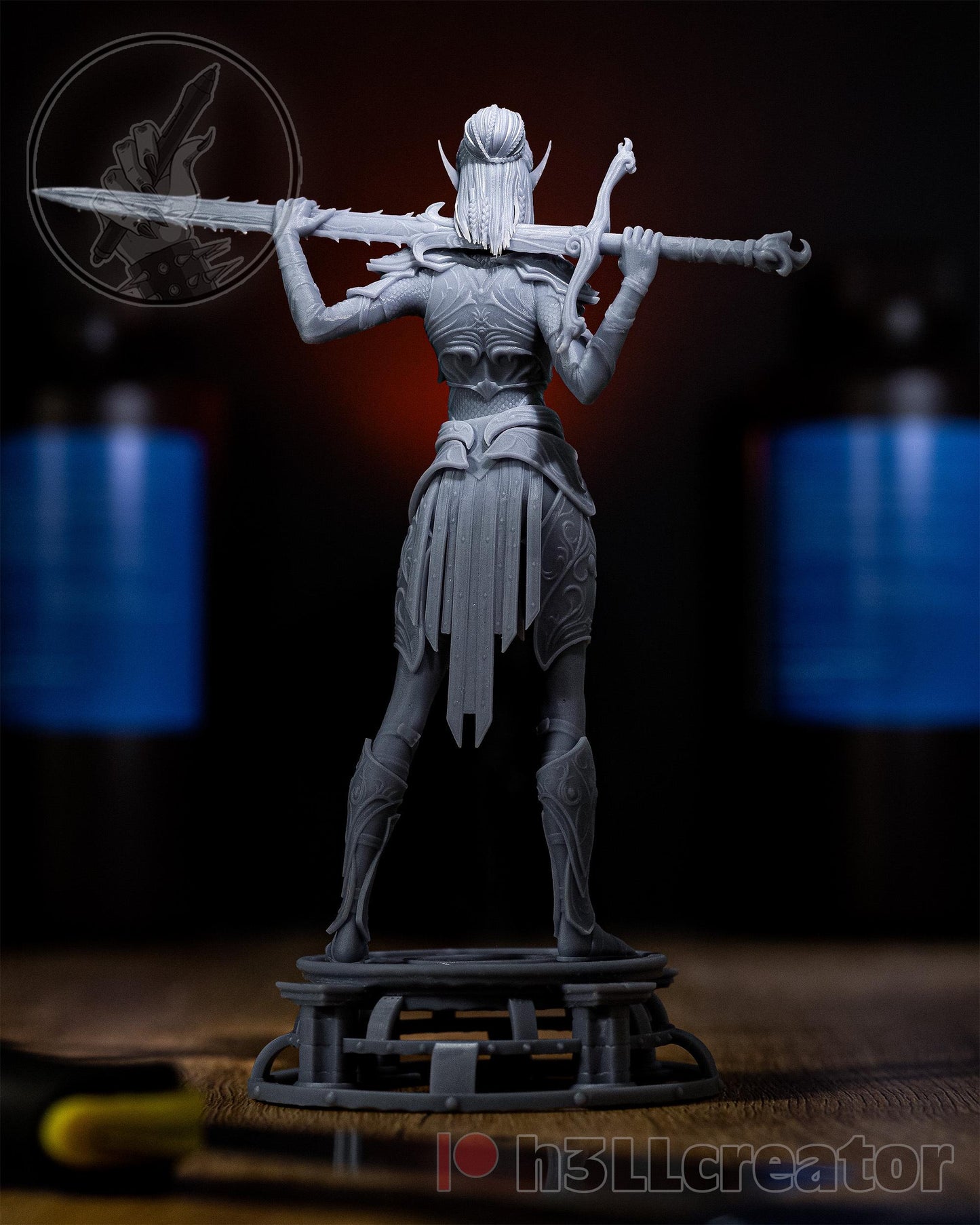 Lae Zel Complete | figure inspired by Baldurs Gate