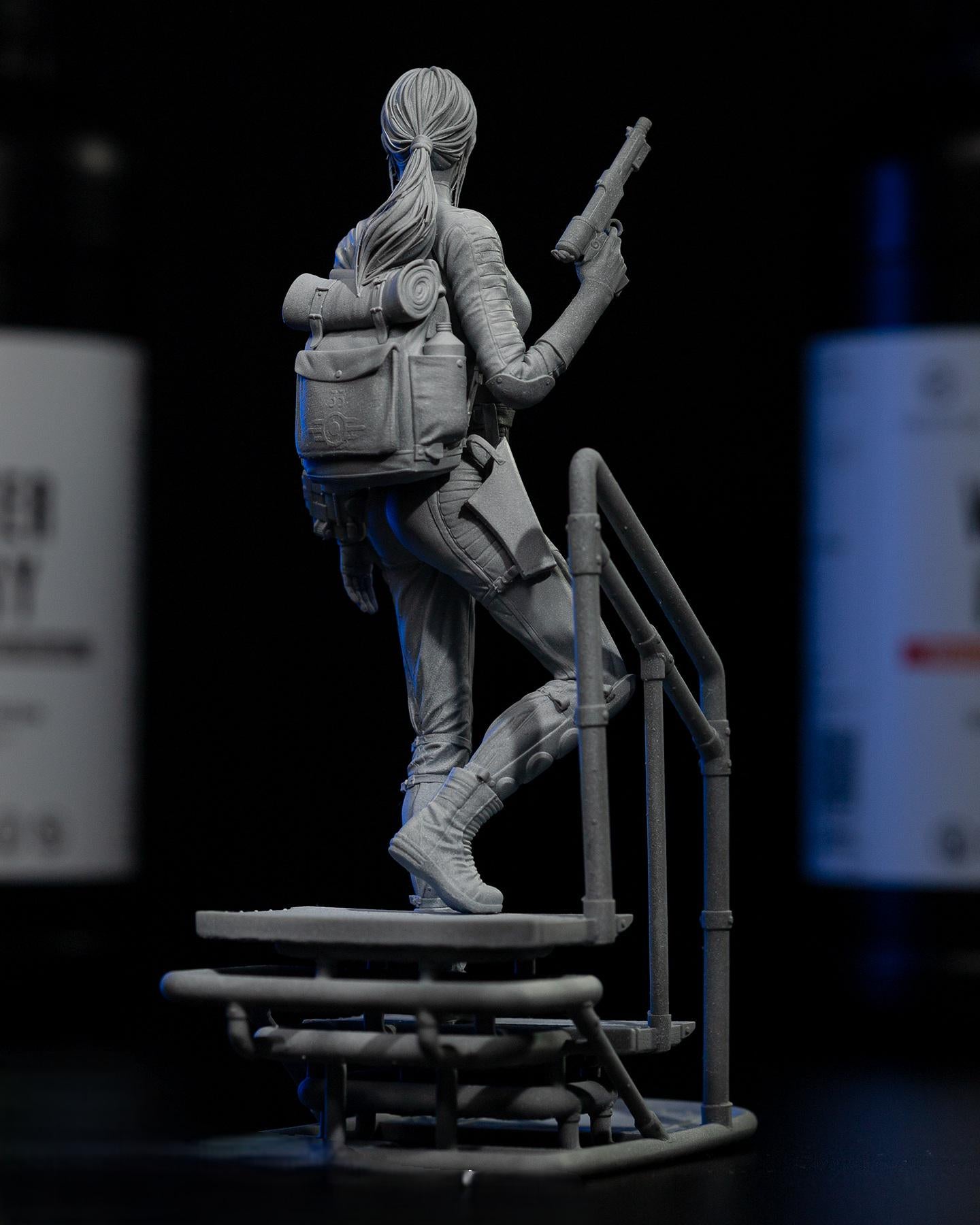 Lucy fallout painted figure 16 cm | figure inspired by Fallout