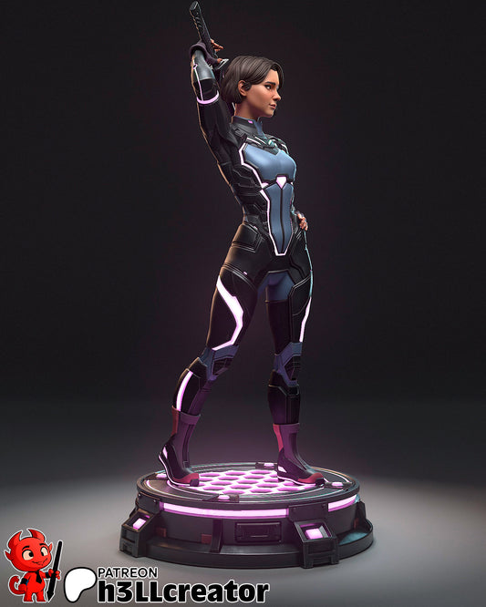 Mio figure | figure inspired by Split Fiction