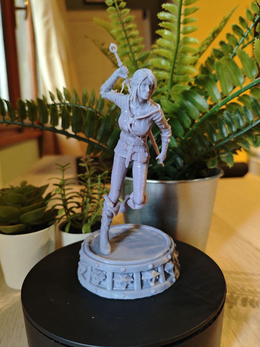 CIRI Painted - Action figure inspired by the witcher