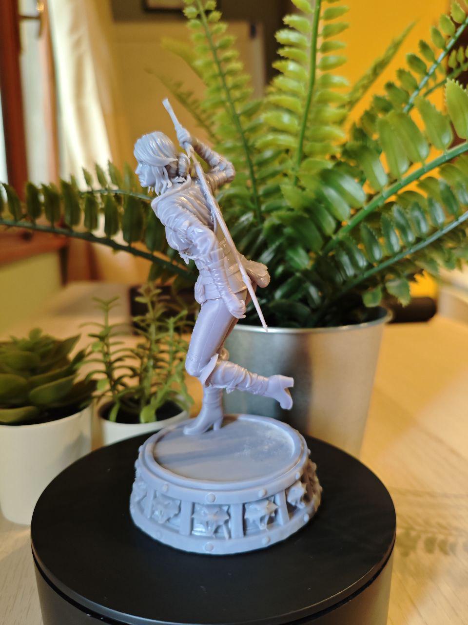 CIRI Painted - Action figure inspired by the witcher