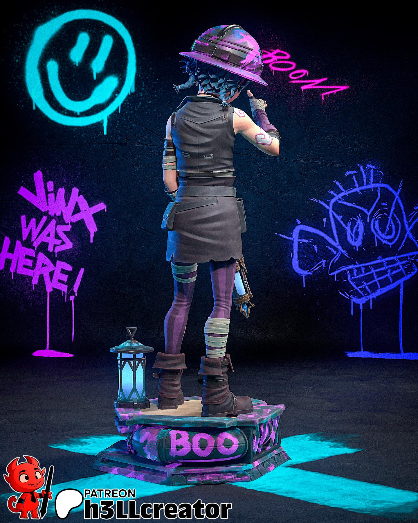 ISHA ARCANE figure | inspired by Arcane and league of legends