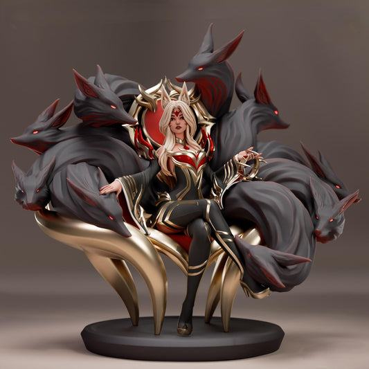 Ahri - Immortalized Legend painted | action figure inspired by League of Legends