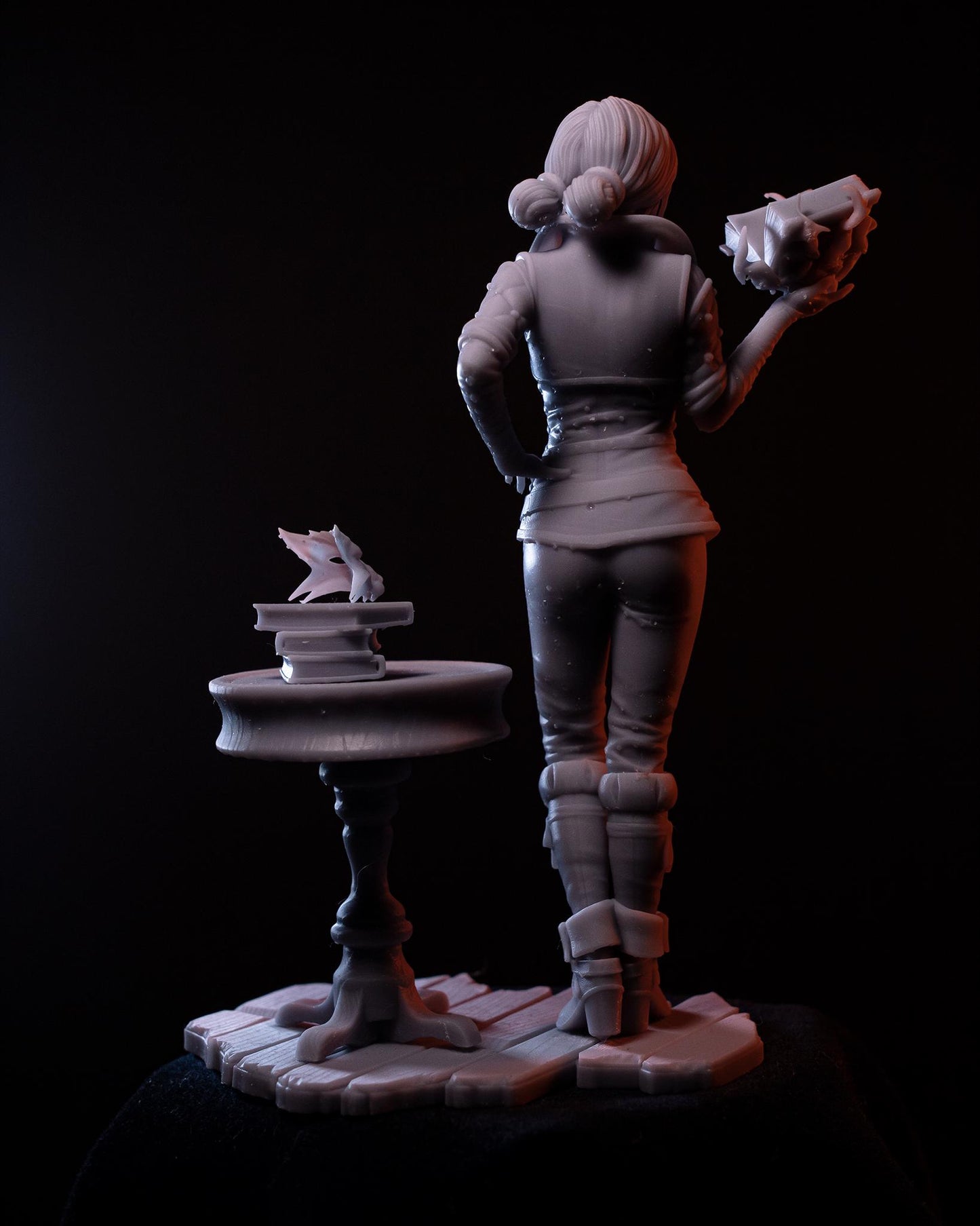 Triss Merigold with book | Action figure inspired by The witcher