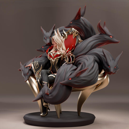 Ahri - Immortalized Legend painted | action figure inspired by League of Legends