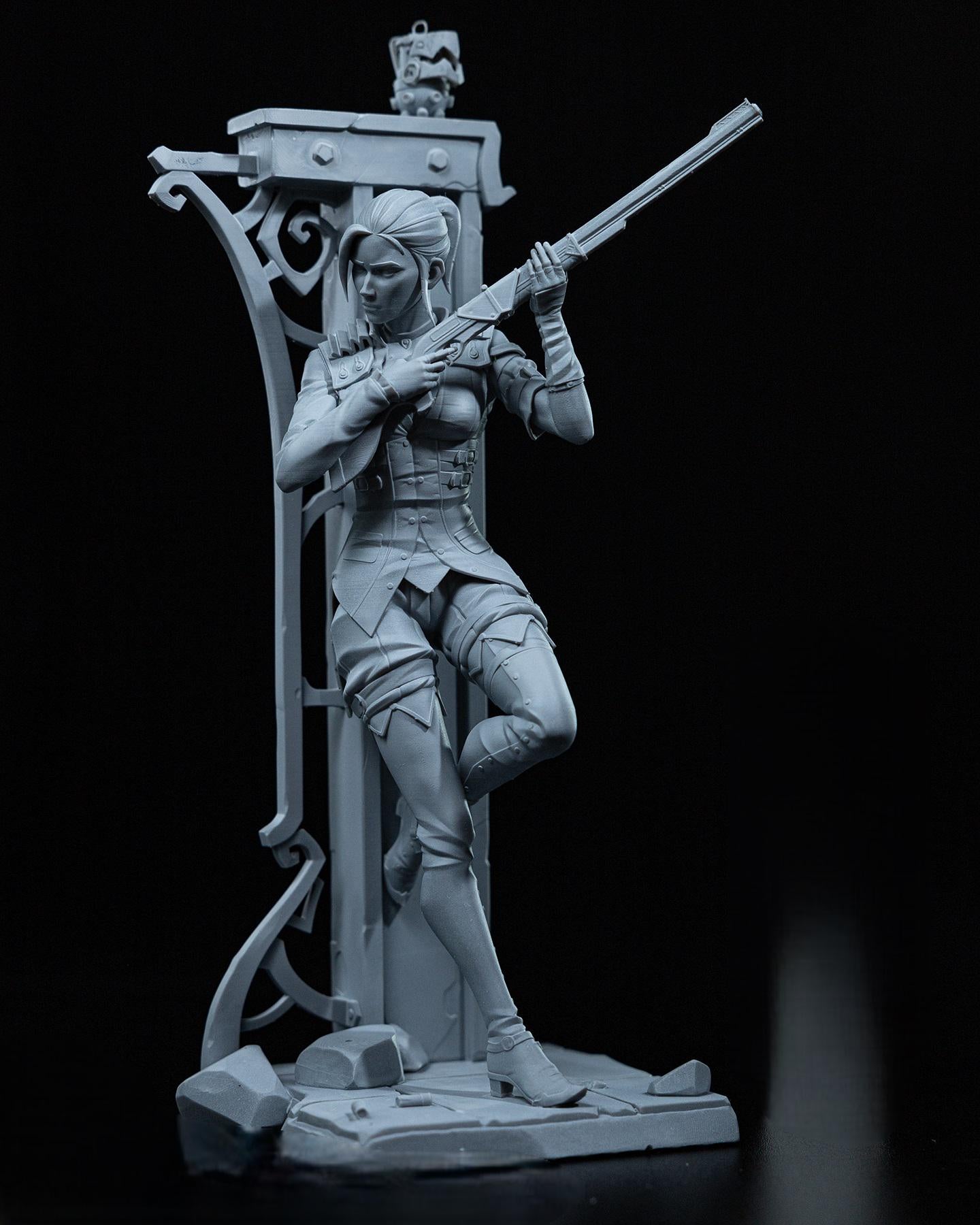 CAITLYN figure | Action figure inspired by Arcane and League of legends