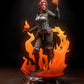 Triss Merigold with flame painted | Action figure inspired by The witcher