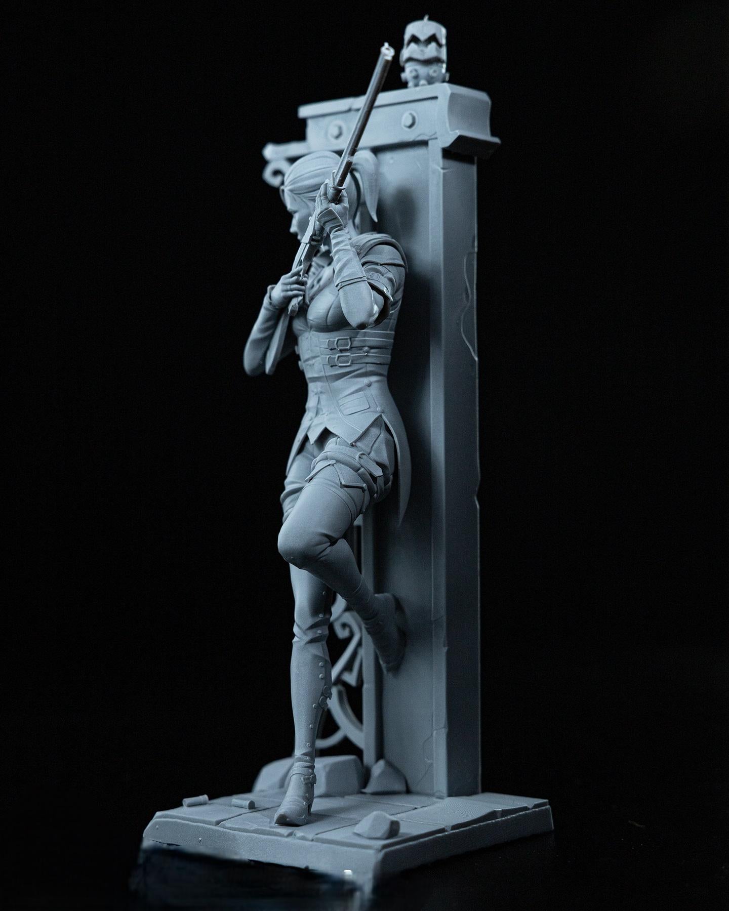 CAITLYN figure | Action figure inspired by Arcane and League of legends