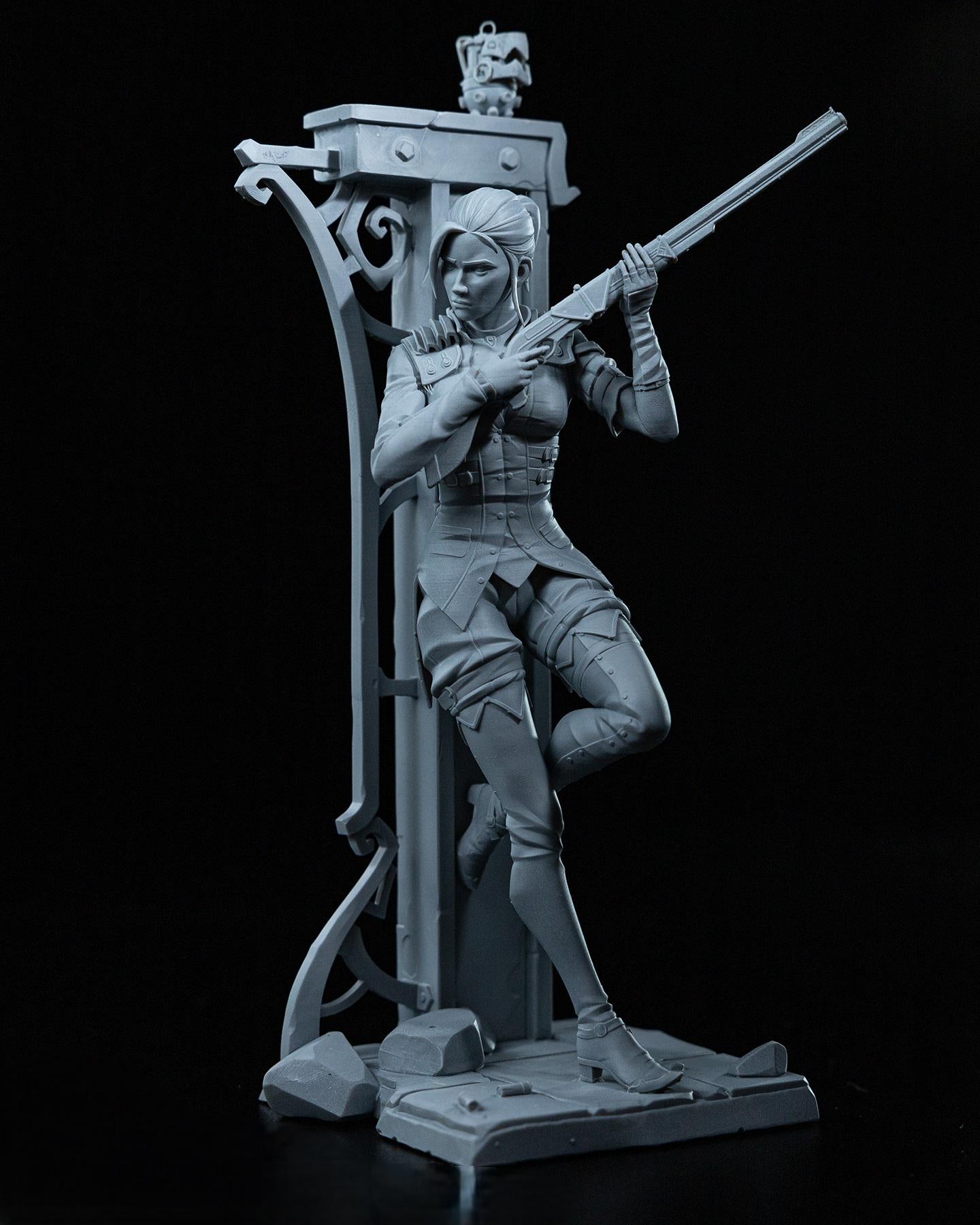 CAITLYN figure | Action figure inspired by Arcane and League of legends