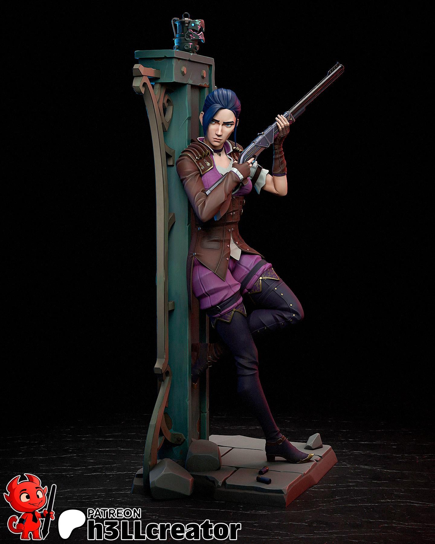 CAITLYN figure | Action figure inspired by Arcane and League of legends