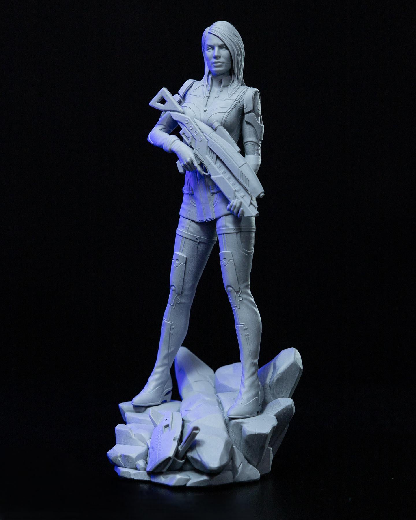 Ashley Complete painted | Action figure inspired by Mass Effect