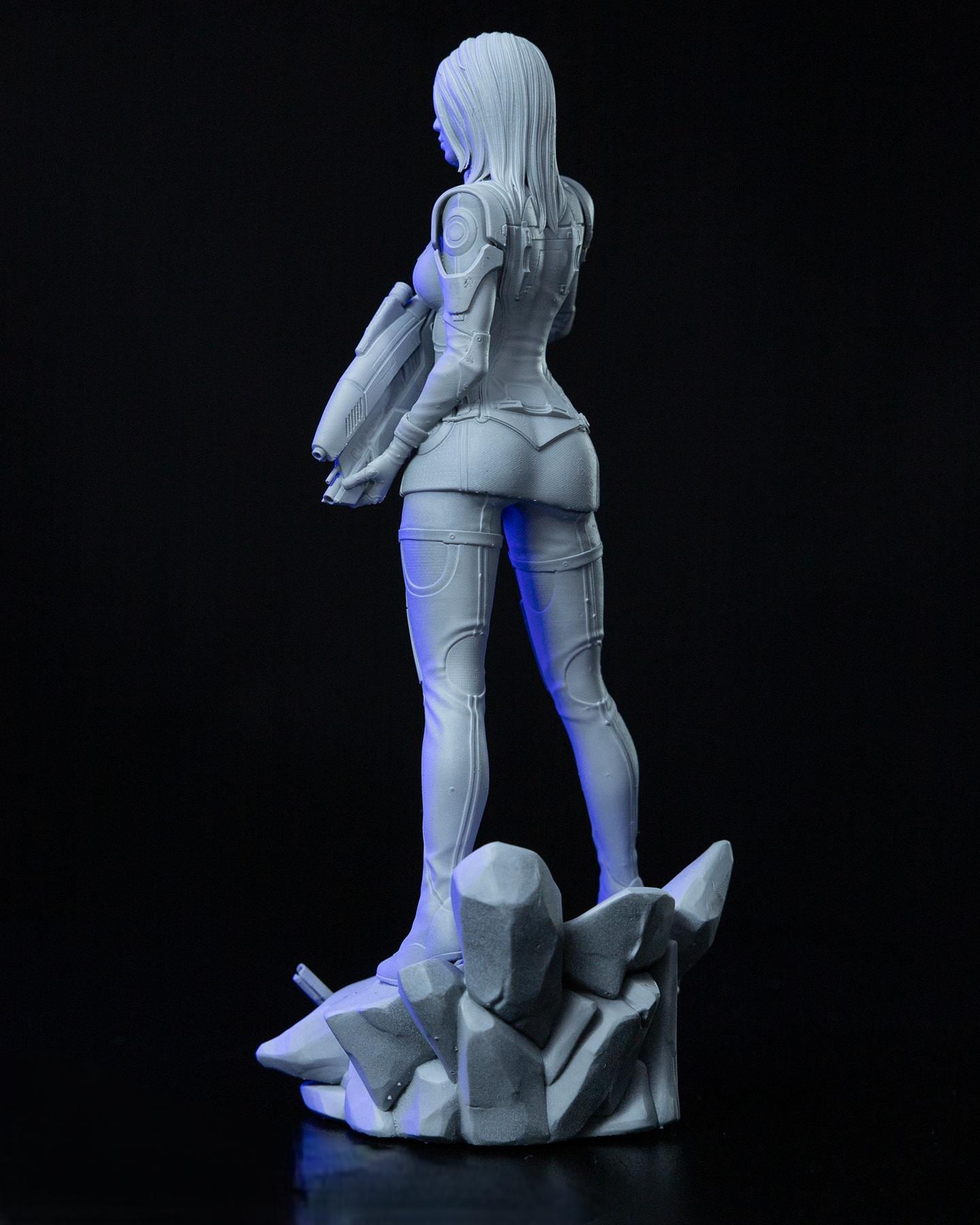 Ashley Complete painted | Action figure inspired by Mass Effect