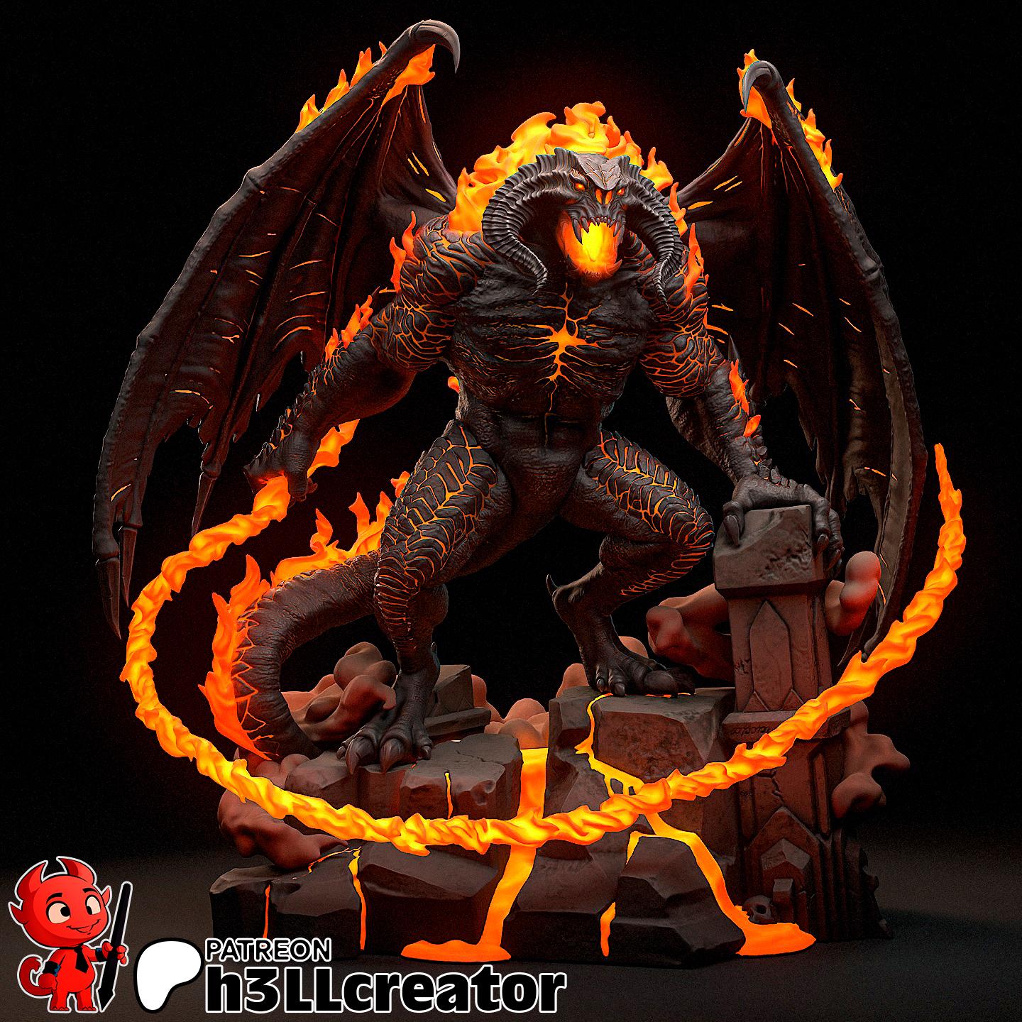Balrog | Action figure inspired by Lord of the rings