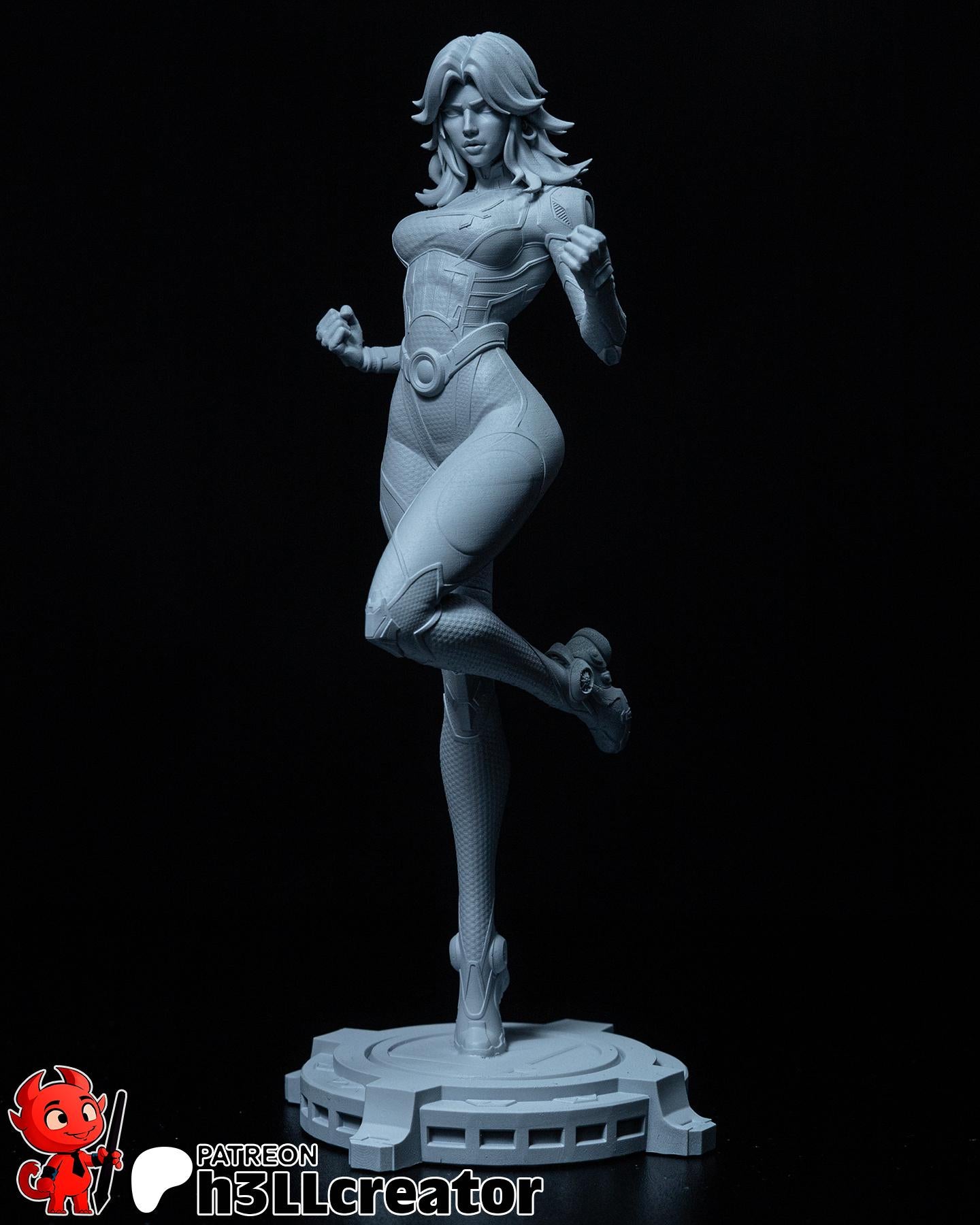 Invisible Woman figure | figure inspired by Marvel Rivals