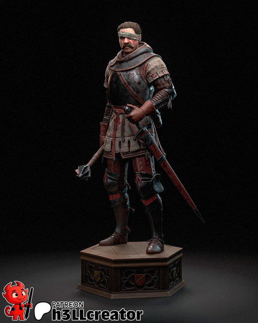 Jan Zizka| figure inspired by  Kingdom Come: Deliverance 2