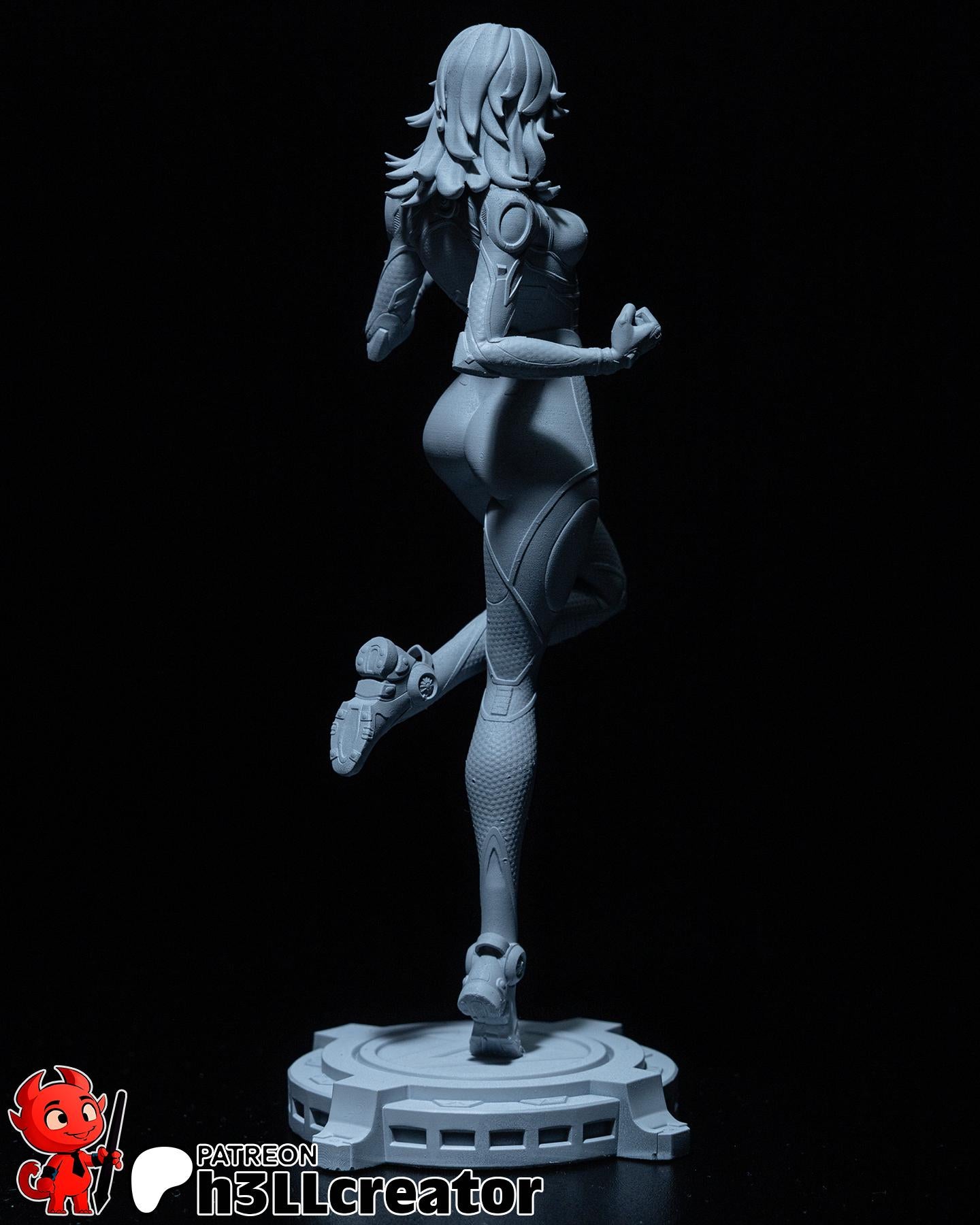 Invisible Woman figure | figure inspired by Marvel Rivals