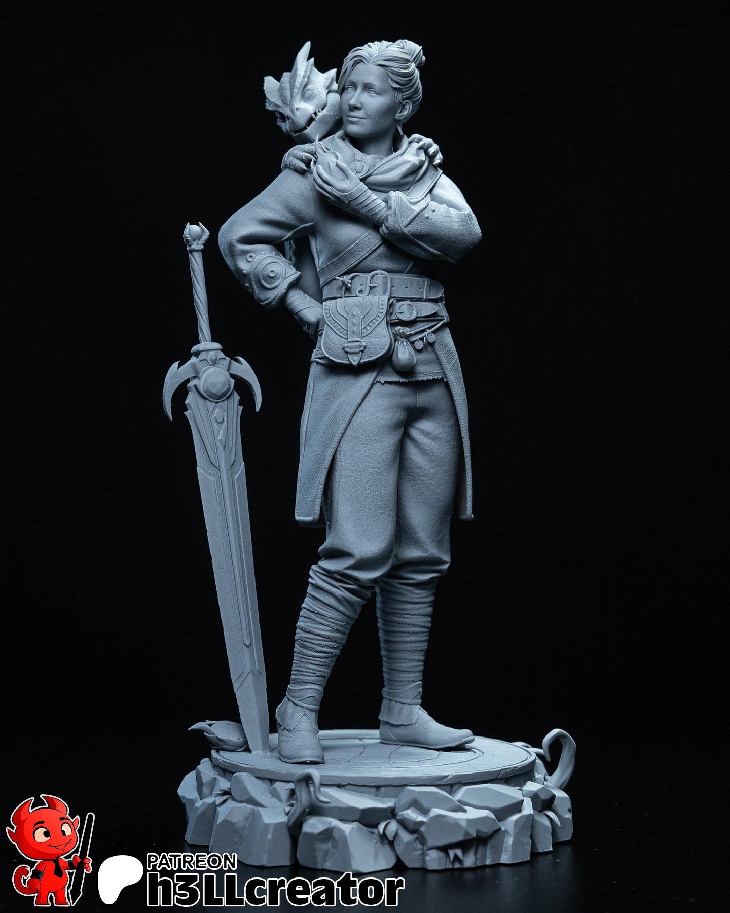 Zoe | figure inspired by Split Fiction