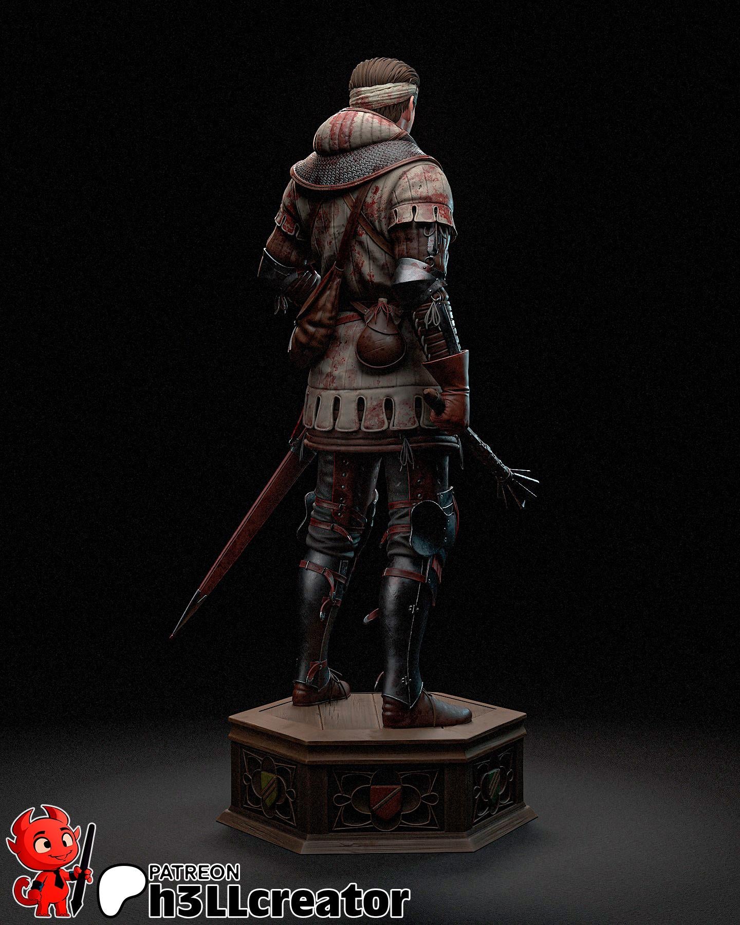Jan Zizka| figure inspired by  Kingdom Come: Deliverance 2