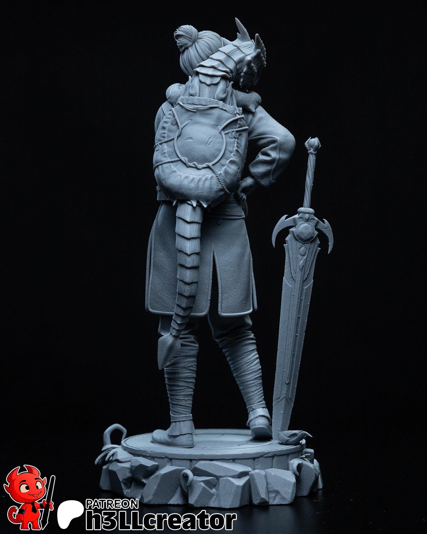 Zoe | figure inspired by Split Fiction