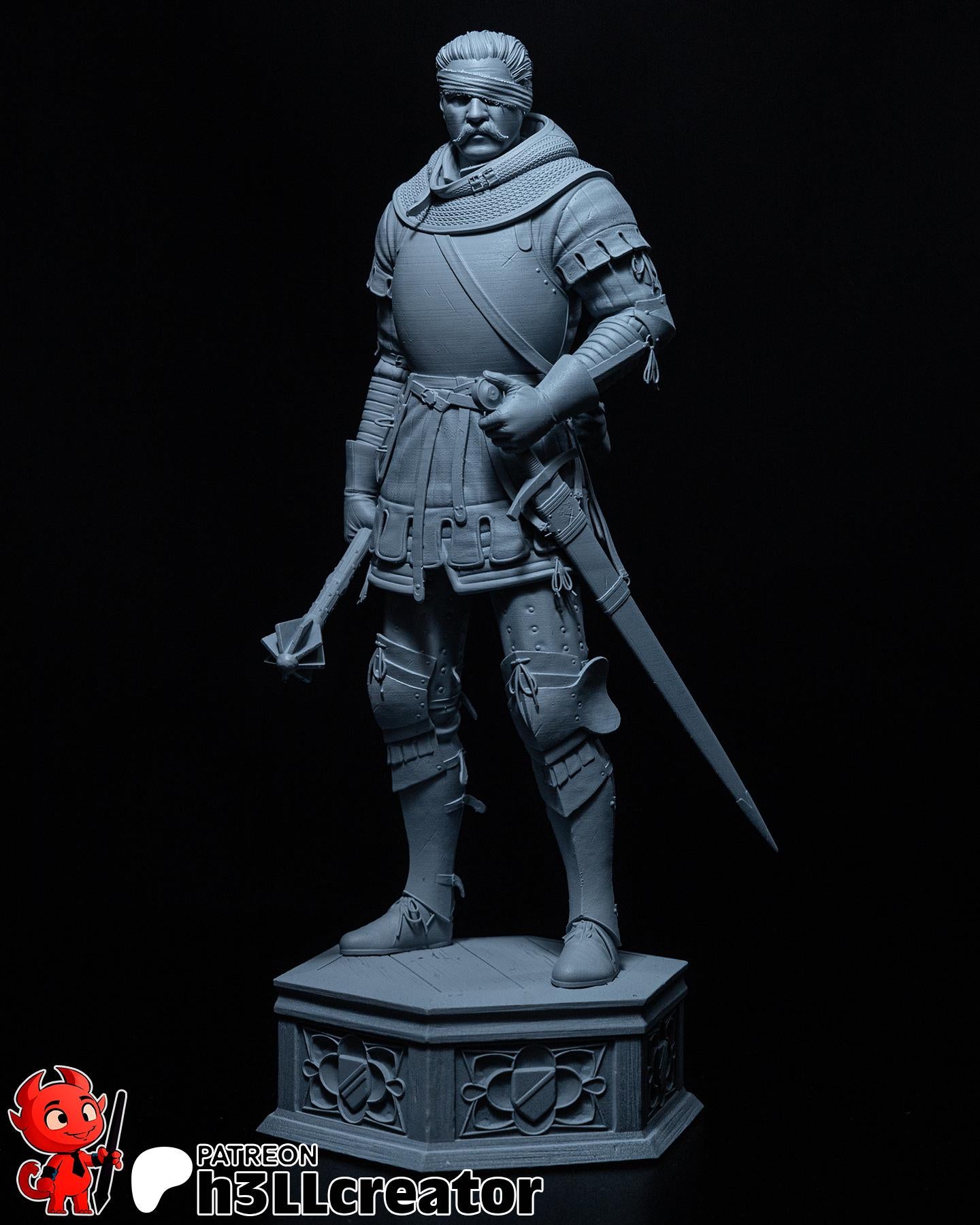 Jan Zizka| figure inspired by  Kingdom Come: Deliverance 2