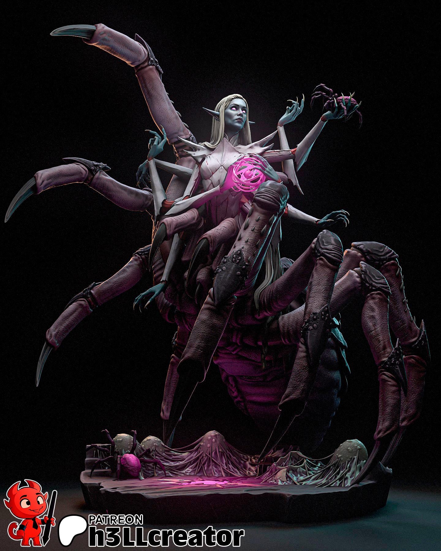 Lolth | figure inspired by D&D