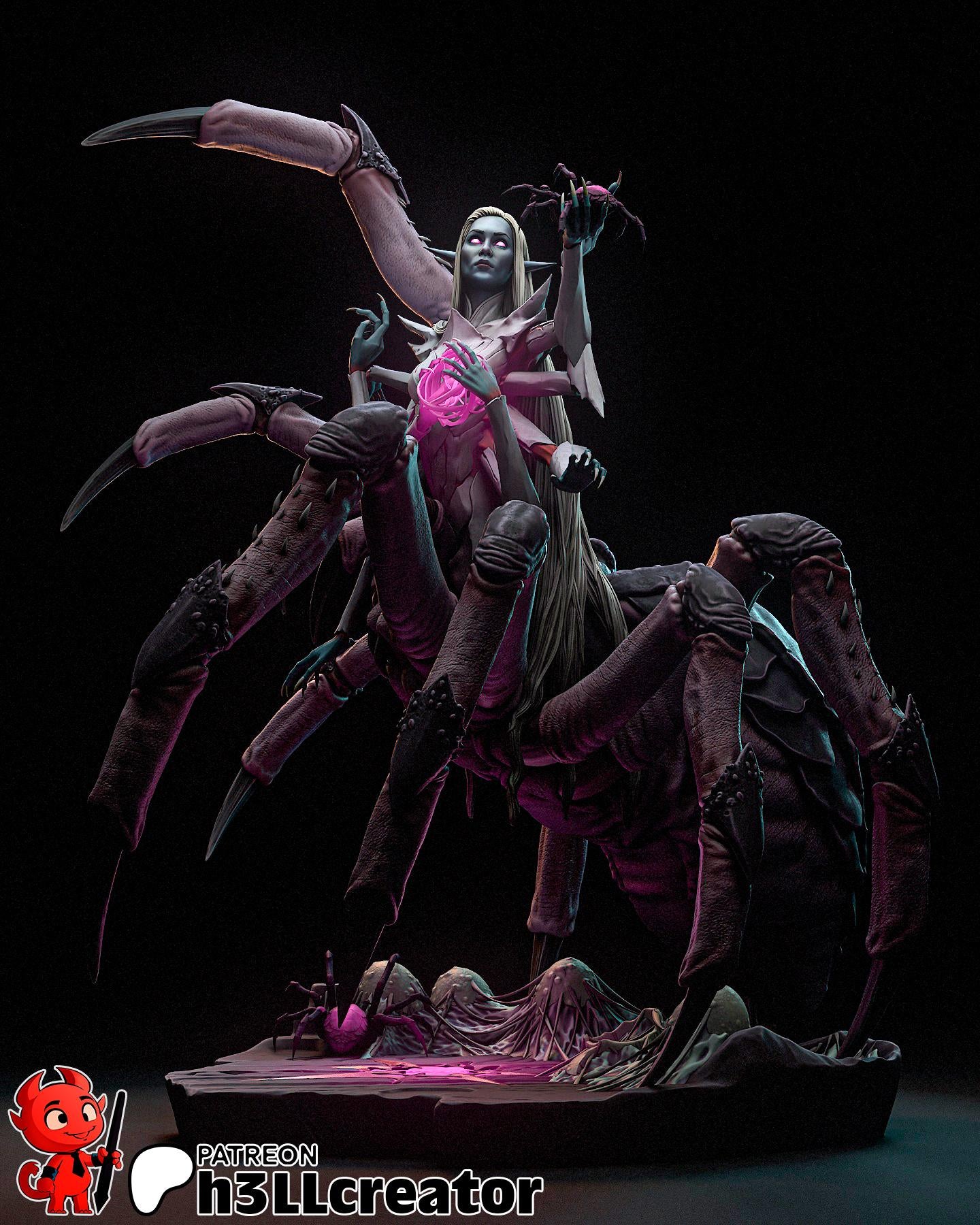 Lolth | figure inspired by D&D