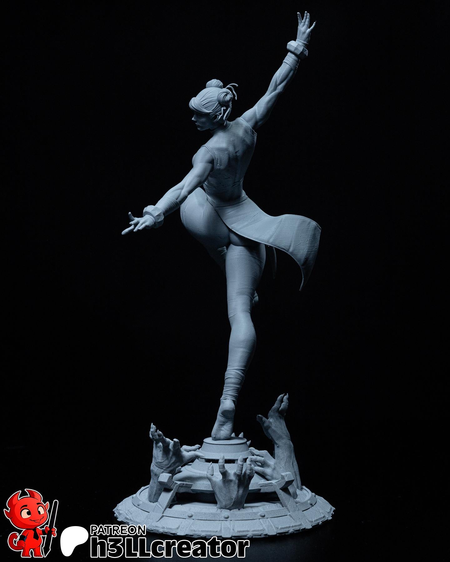 Chun Li figure | Action figure inspired by Street Fighter