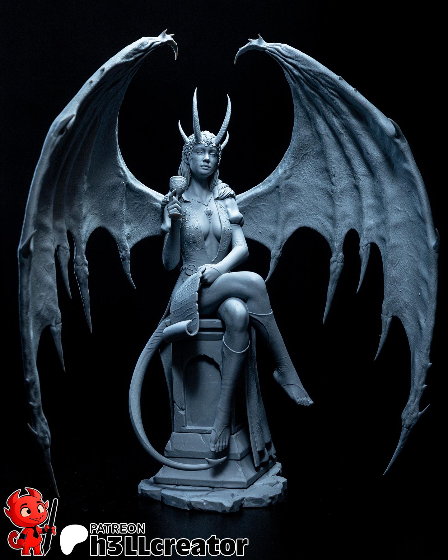 Mizora | figure inspired by Baldur's gate