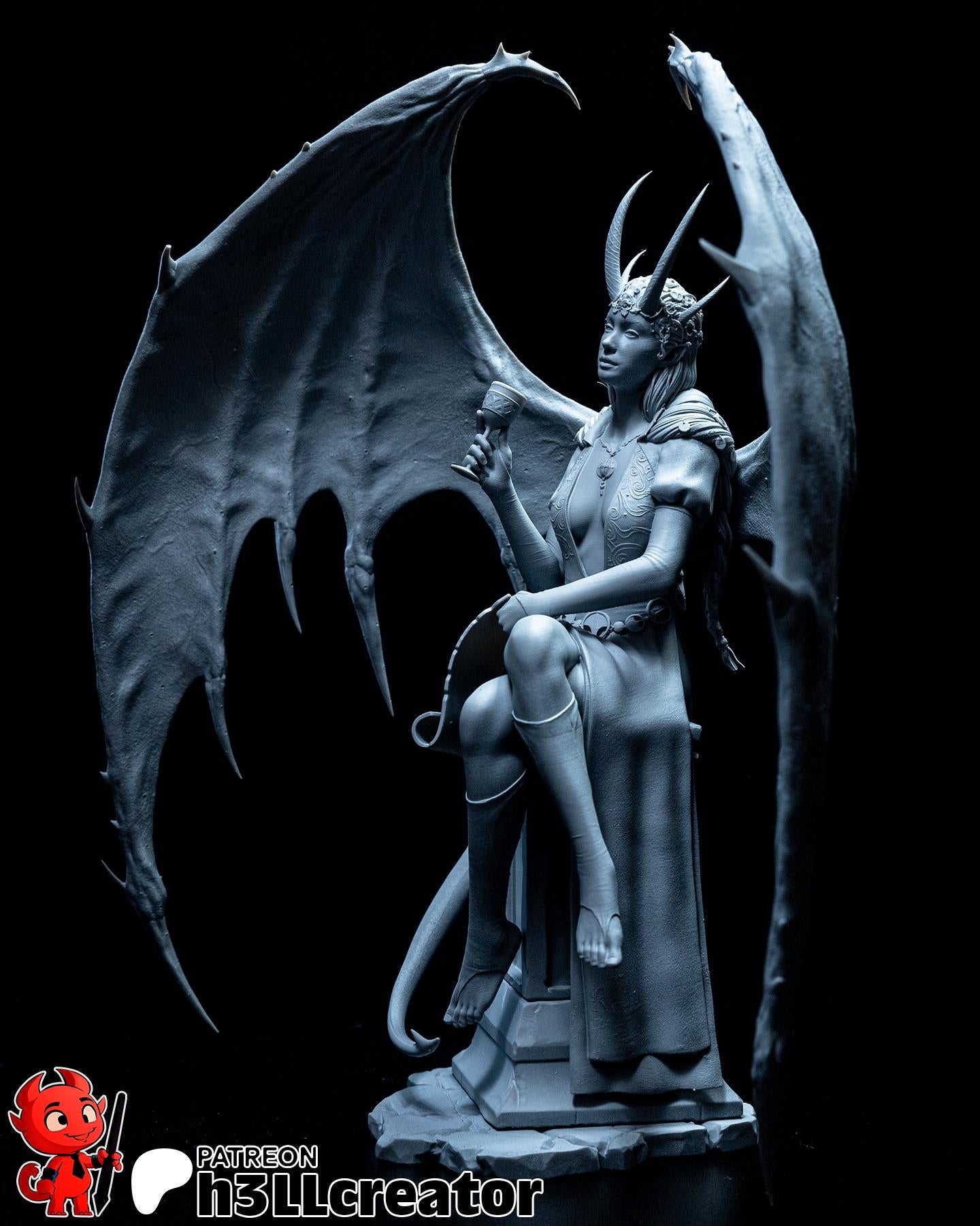 Mizora | figure inspired by Baldur's gate