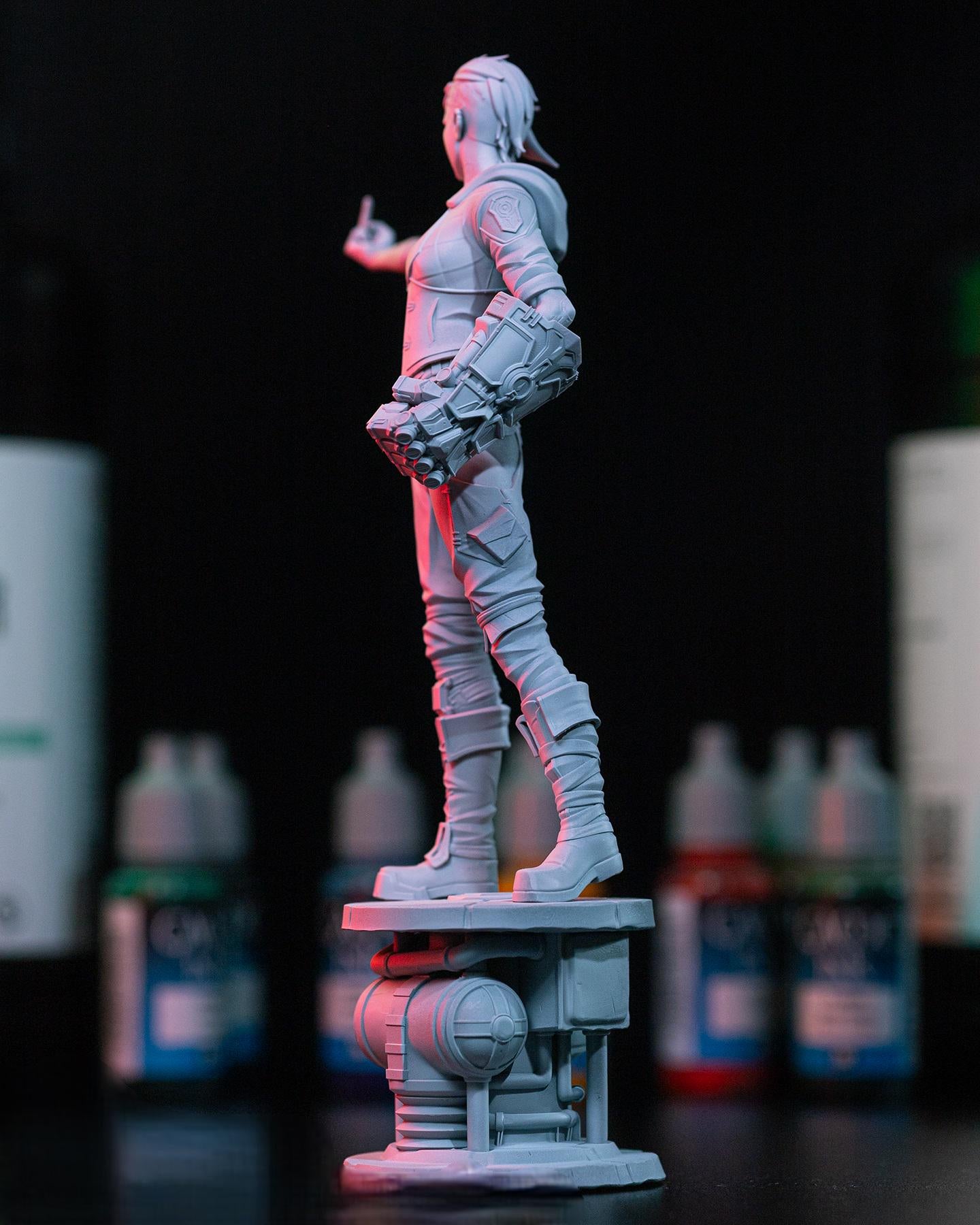 VI Arcane Action figure - inspired by Arcane and league of legends