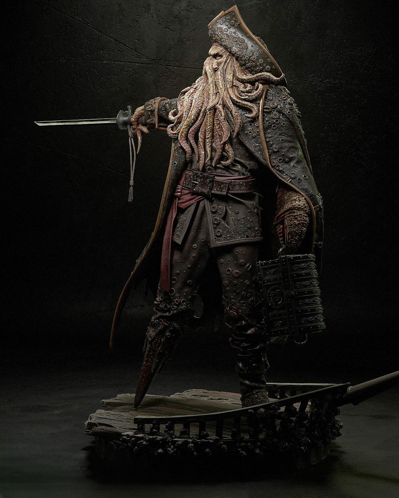 Davy Jones | figure inspired by Pirates of the Caribbean