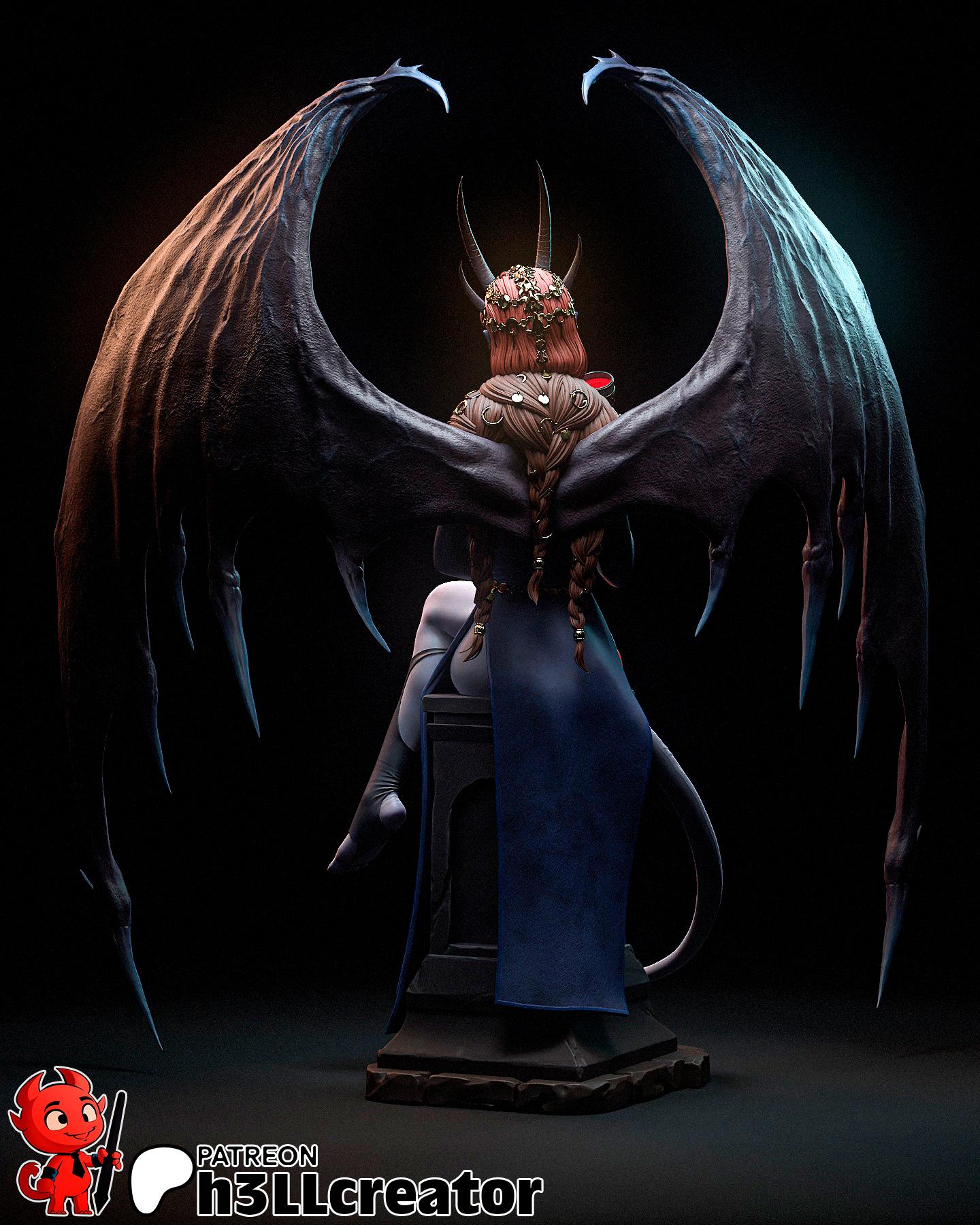 Mizora | figure inspired by Baldur's gate