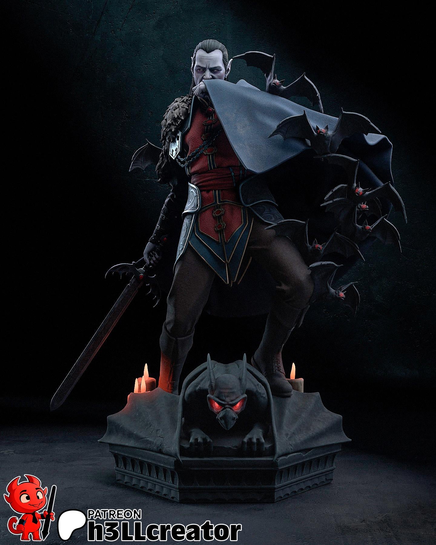 Strahd von Zarovich | figure inspired by D&D