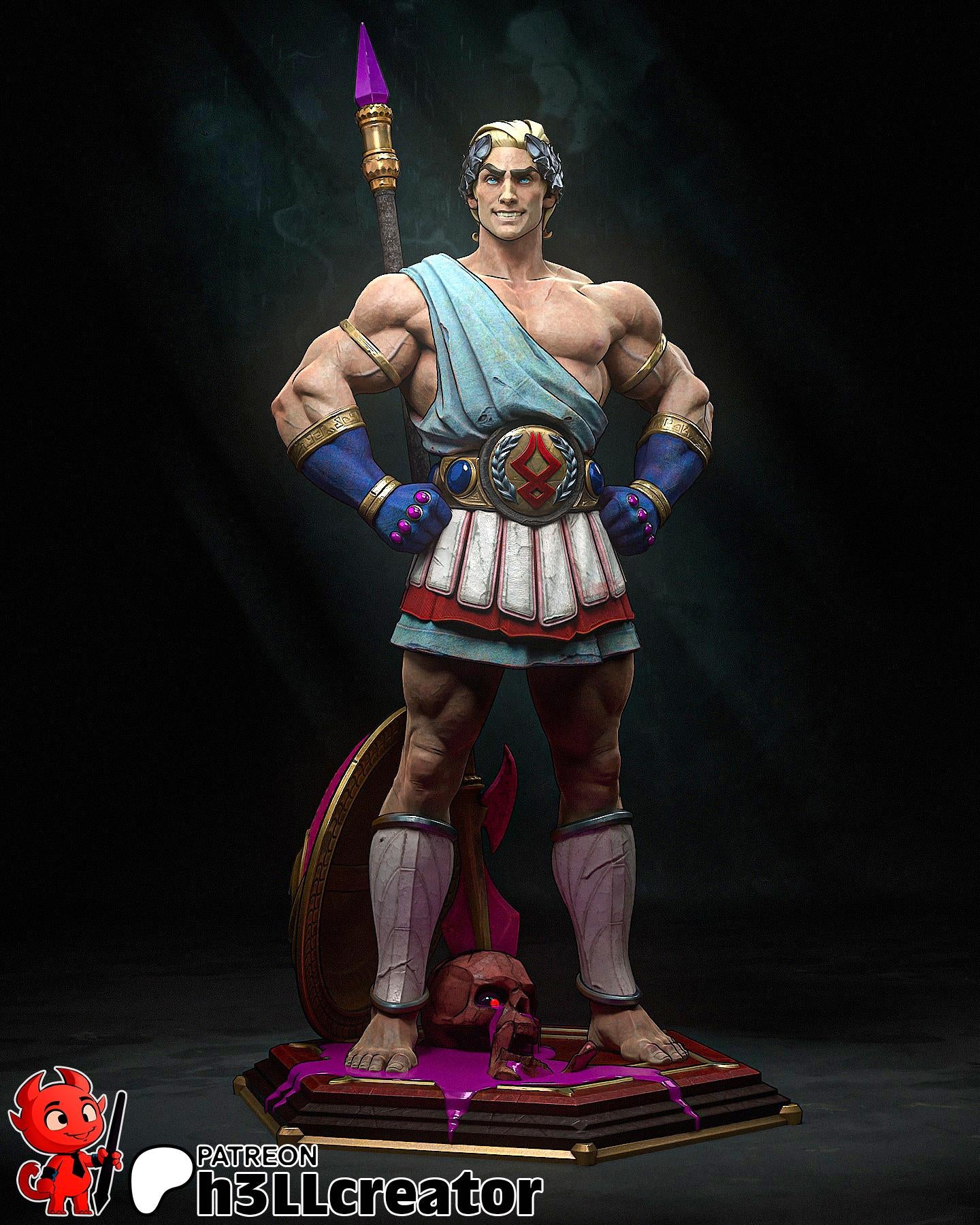 Theseus Complete | figure inspired by Hades