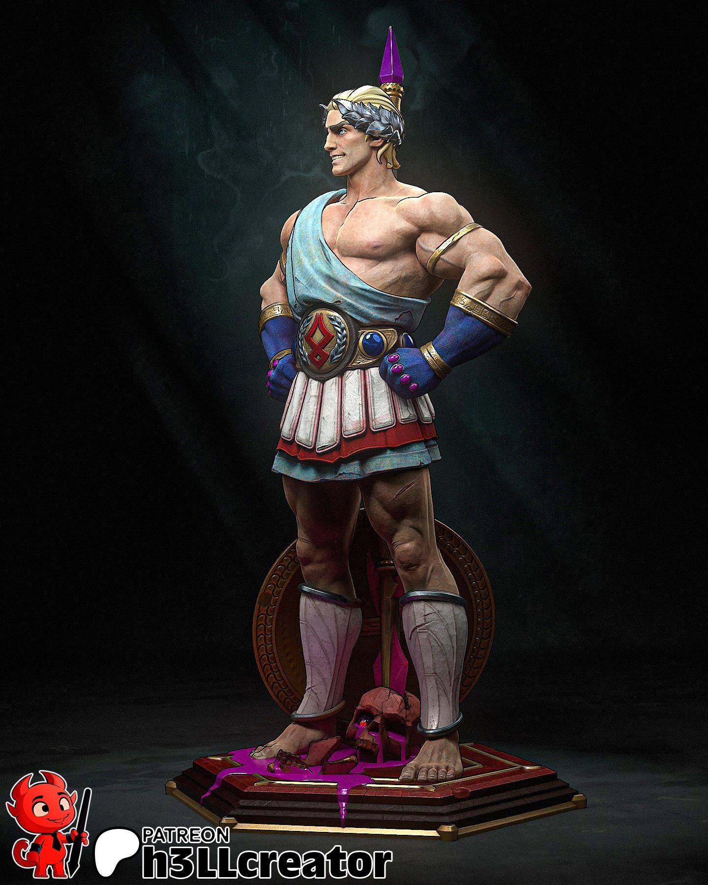 Theseus Complete | figure inspired by Hades