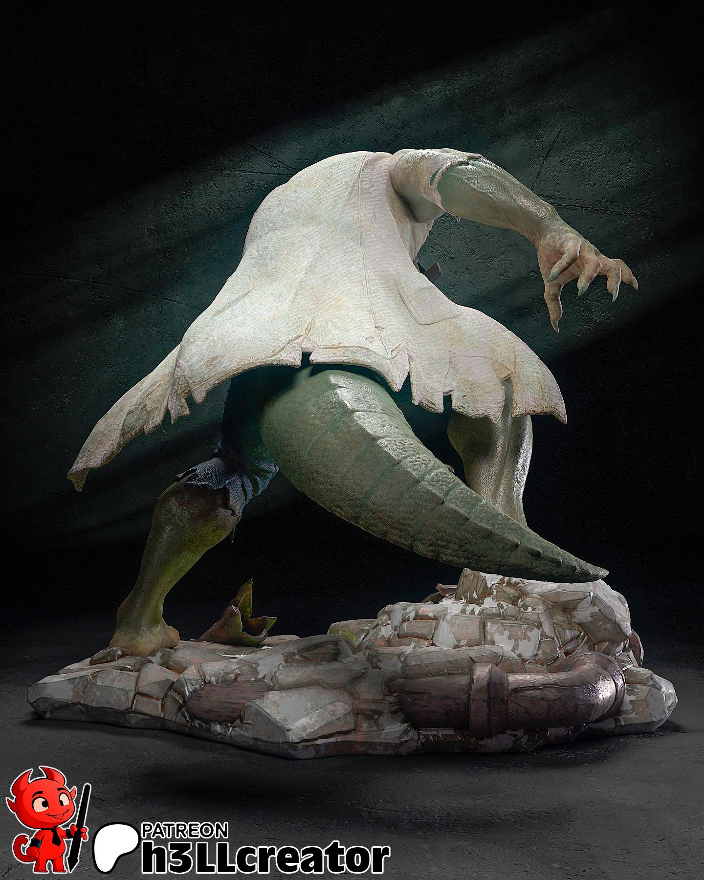 Lizard Complete | figure inspired by Spider Man & Marvel