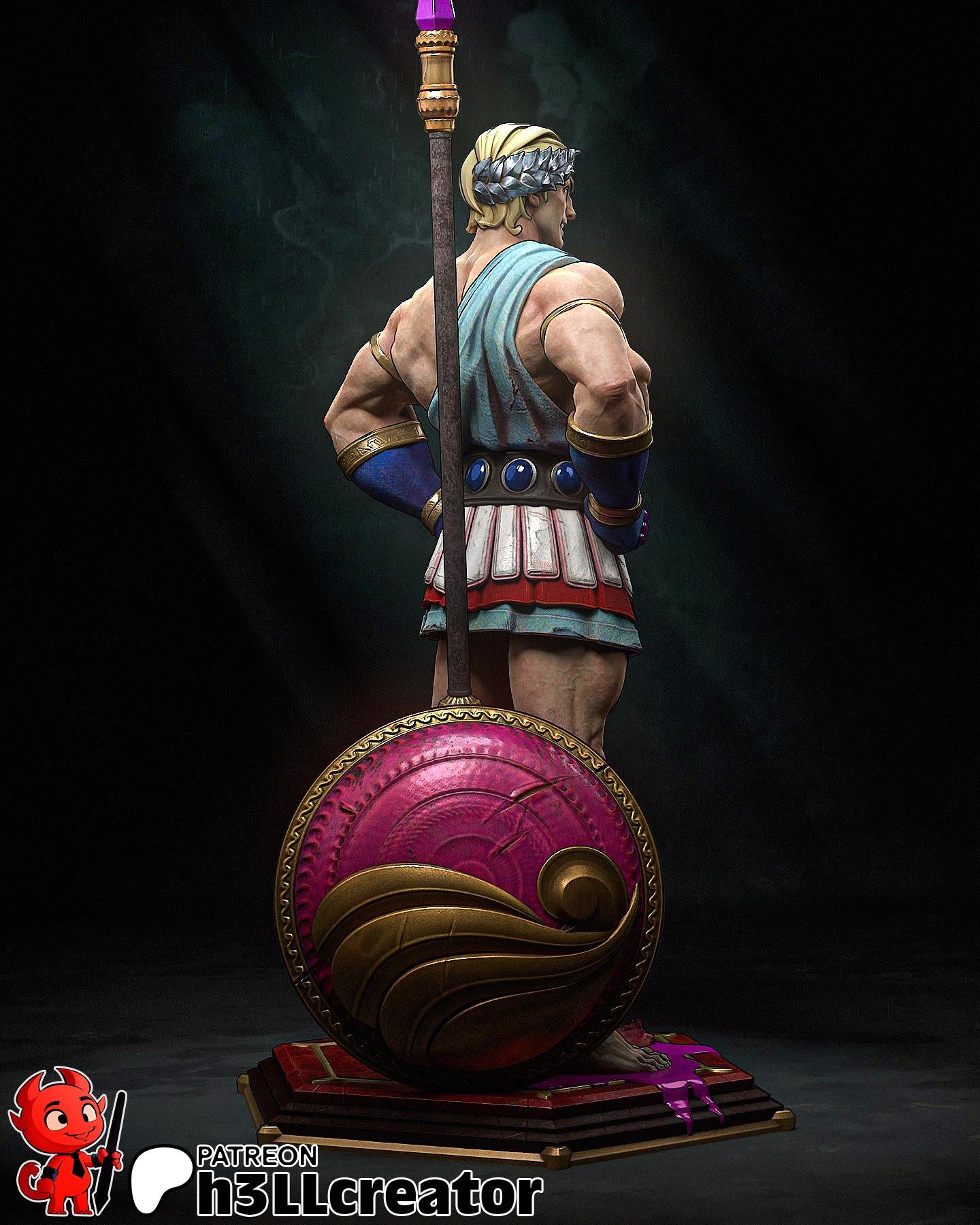 Theseus Complete | figure inspired by Hades