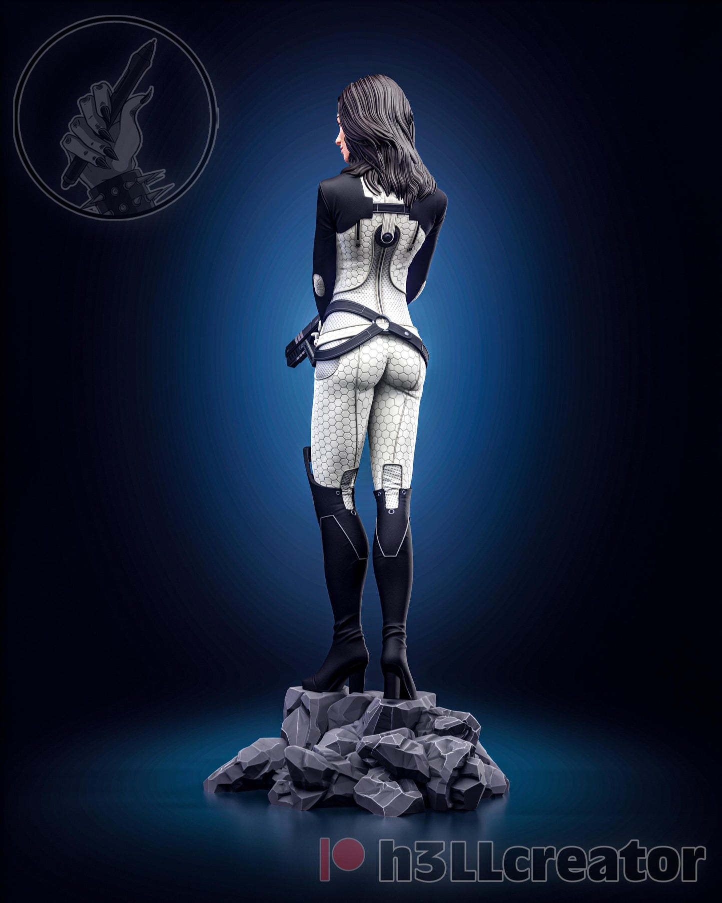 Miranda | figure inspired by Mass Effect