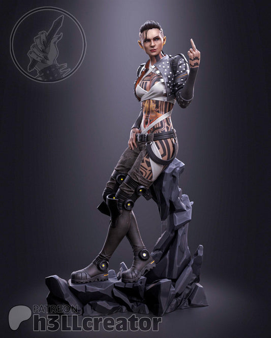 Jack | figure inspired by Mass Effect