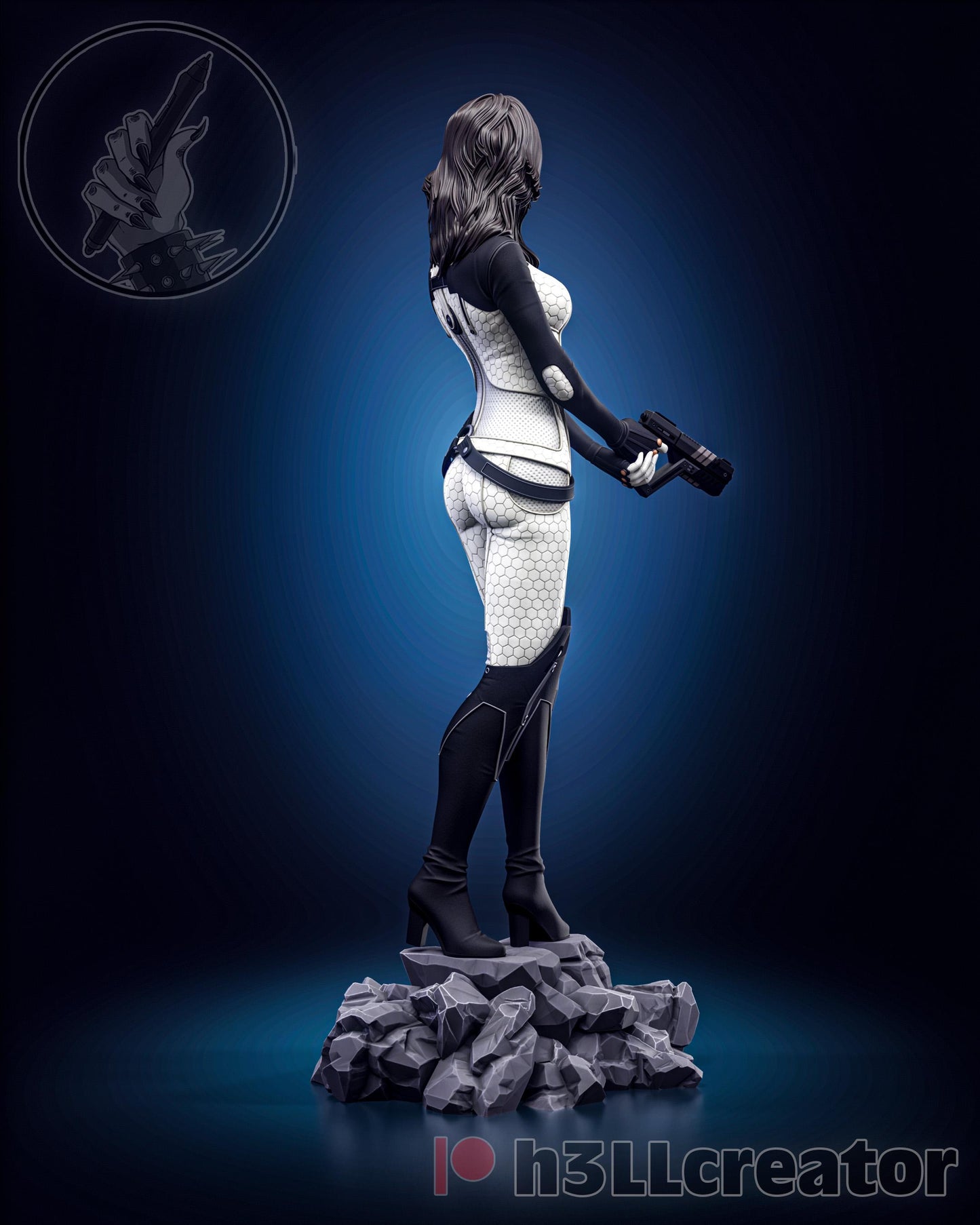Miranda | figure inspired by Mass Effect