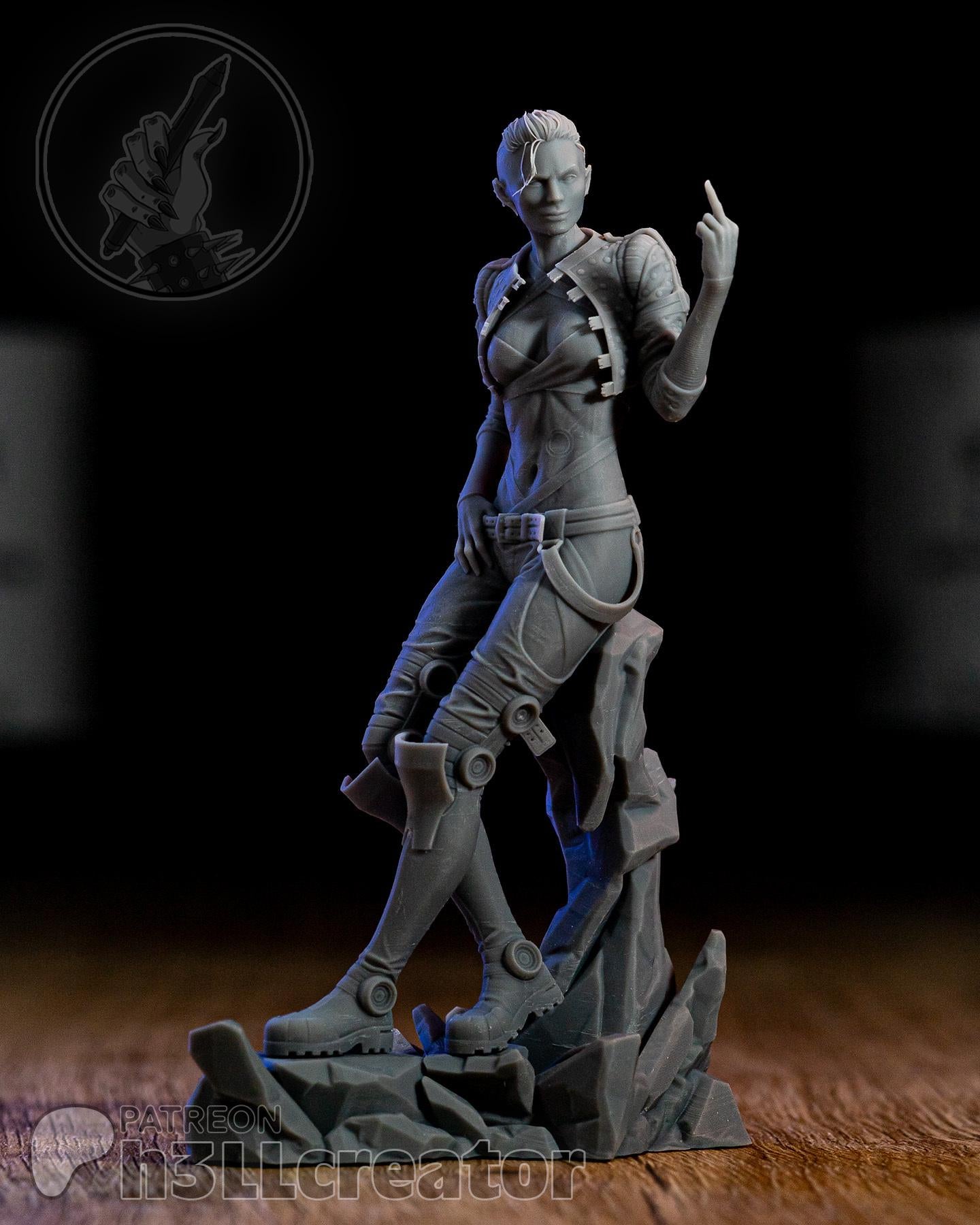 Jack | figure inspired by Mass Effect