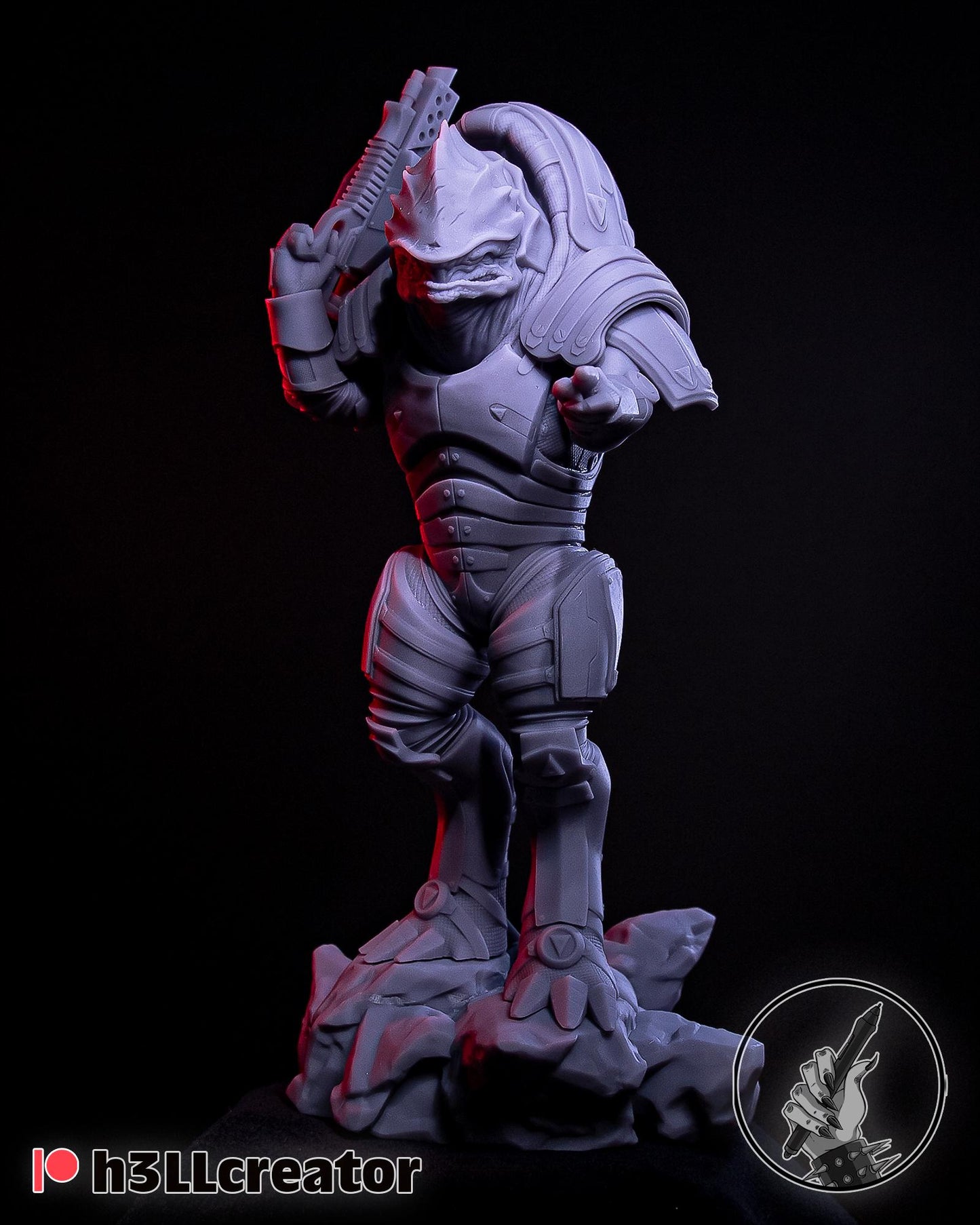 Wrex | figure inspired by Mass Effect