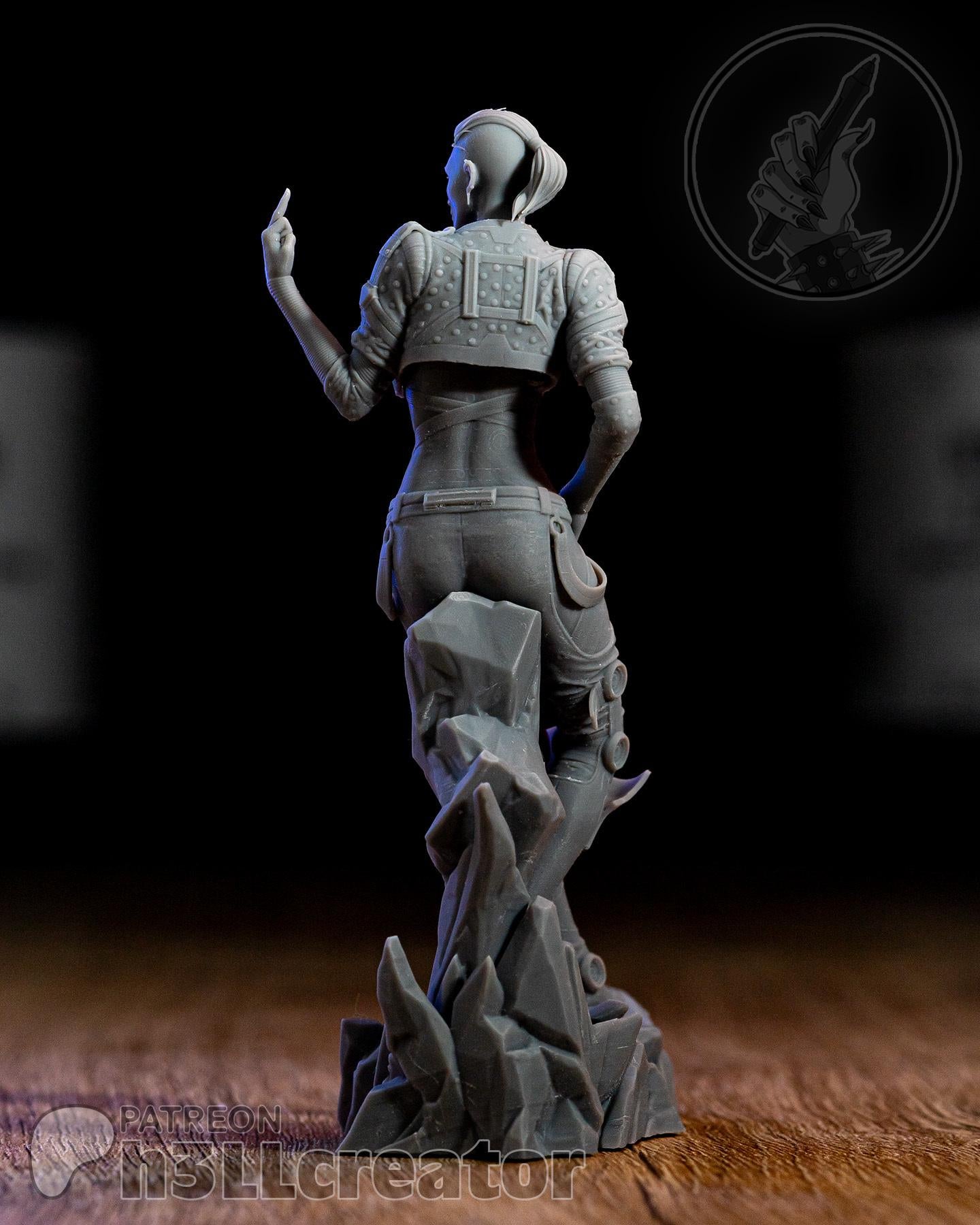 Jack | figure inspired by Mass Effect