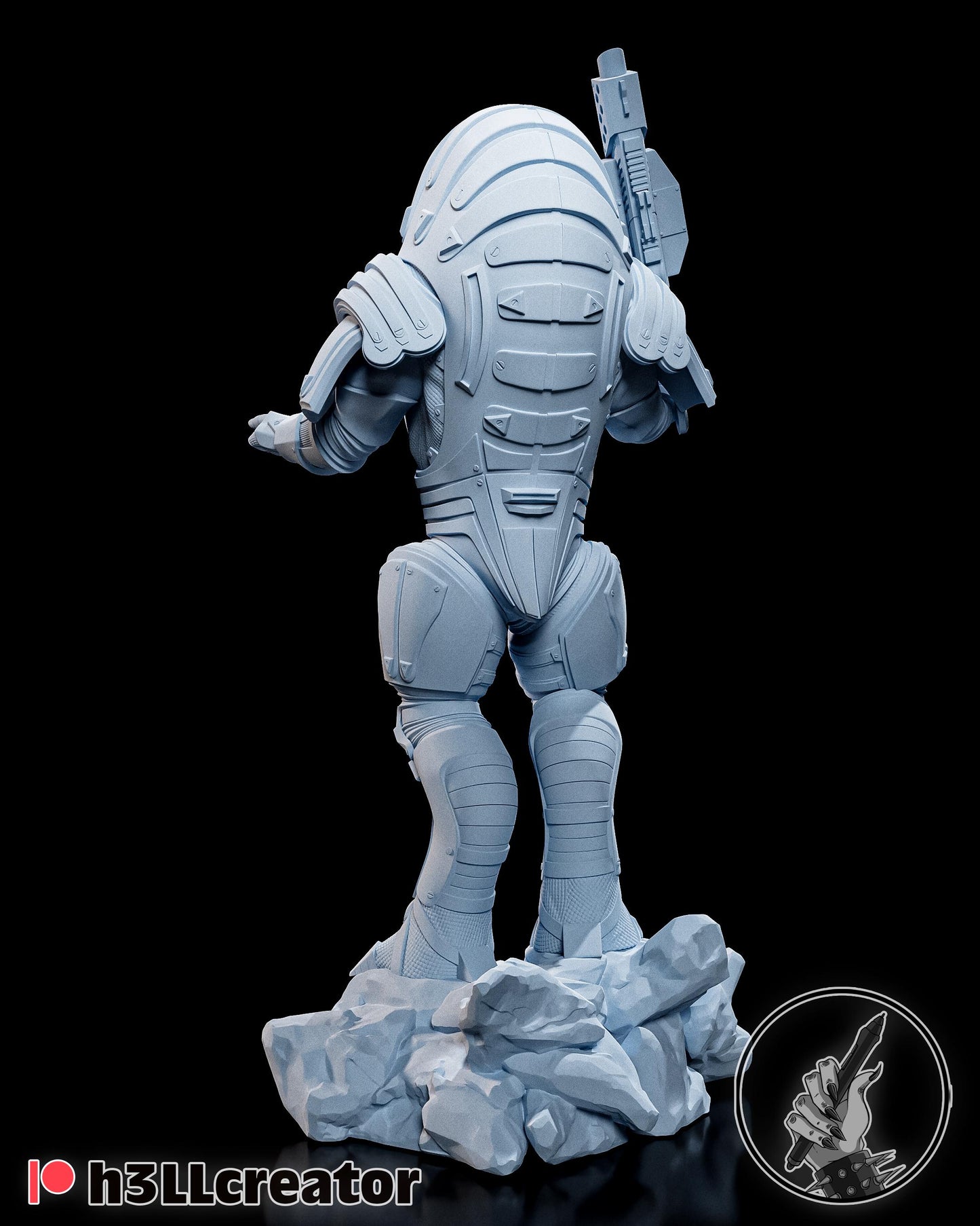 Wrex | figure inspired by Mass Effect