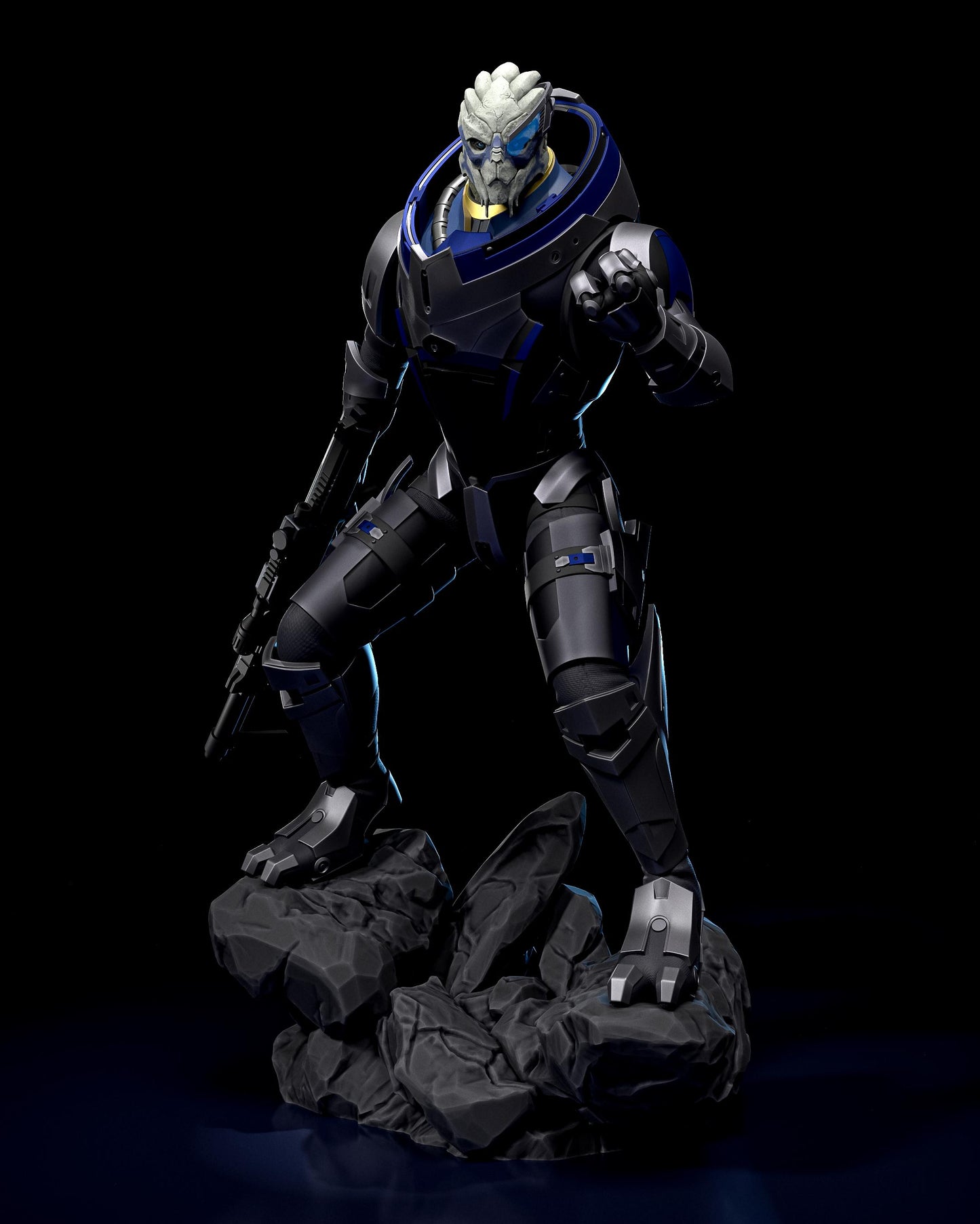 Garrus Vakarian | figure inspired by Mass Effect